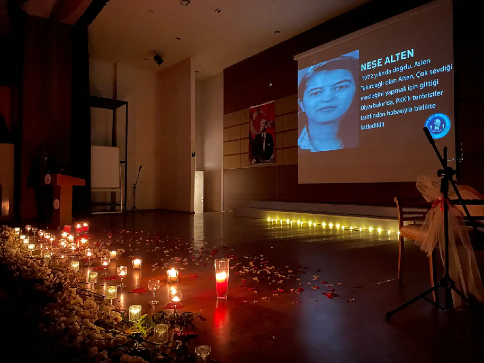 Fethiye'de 24 Kasım'a özel duygu dolu kutlama