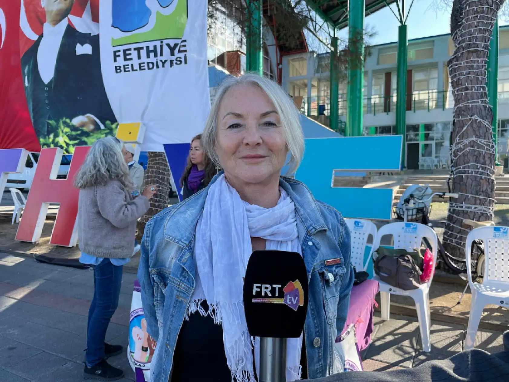 Fethiye'de kadınlar şiddete karşı birlikte