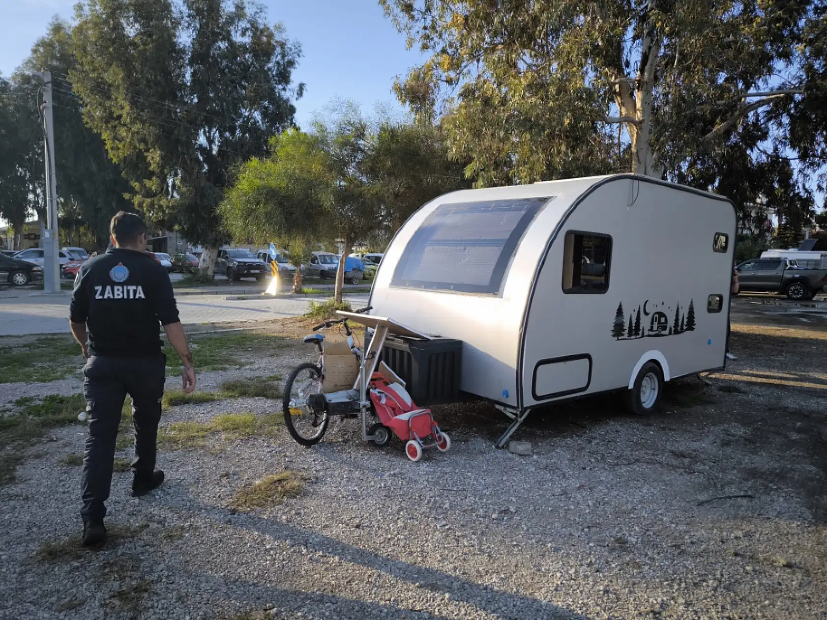 Fethiye'de İkinci El Pazar Yanındaki Karavanlar Kaldırılıyor