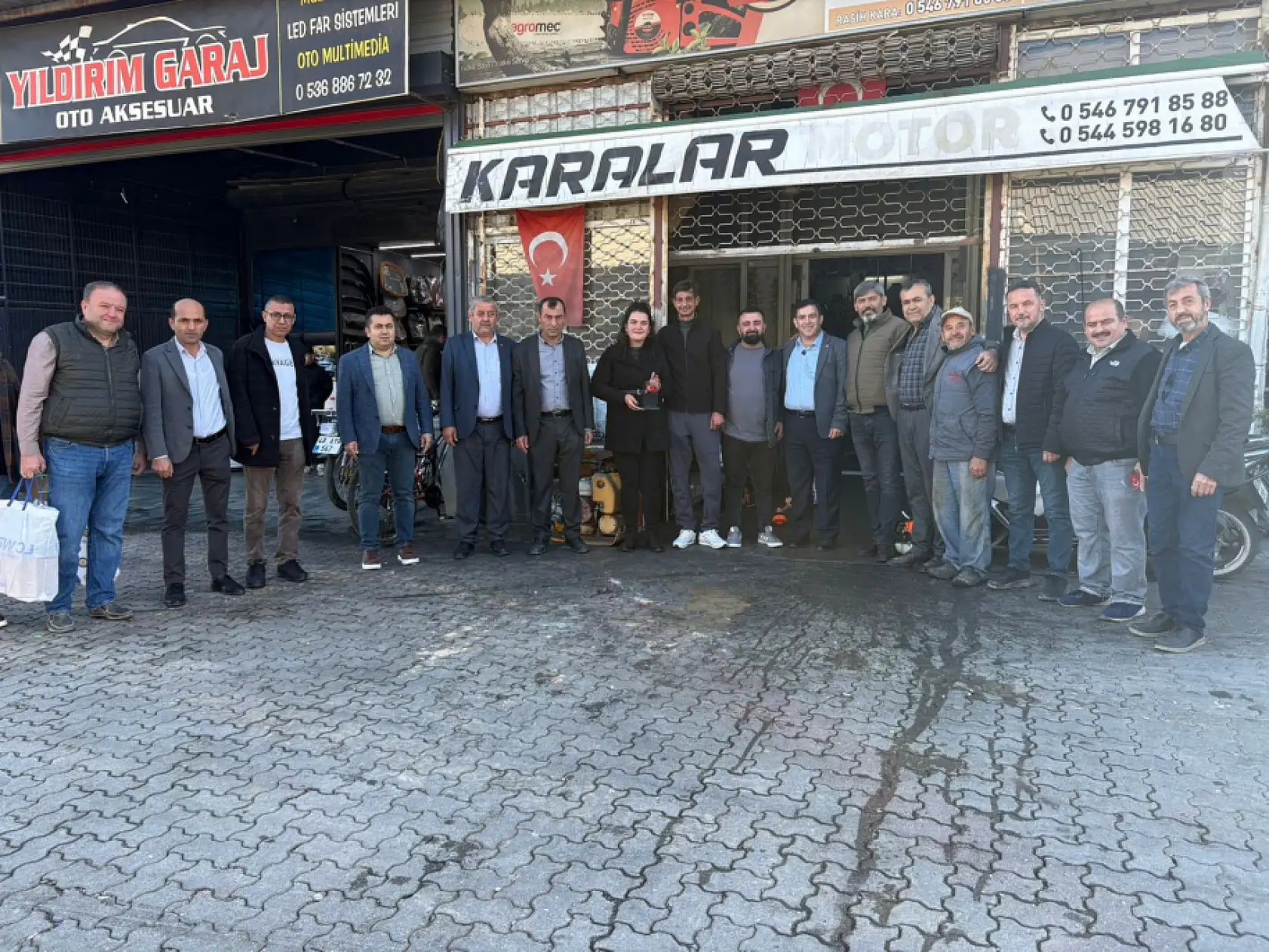 Seydikemer'de Esnafın Gönlü Harun Sağır'da : 'Seninle Başladık ve Devam Edeceğiz'