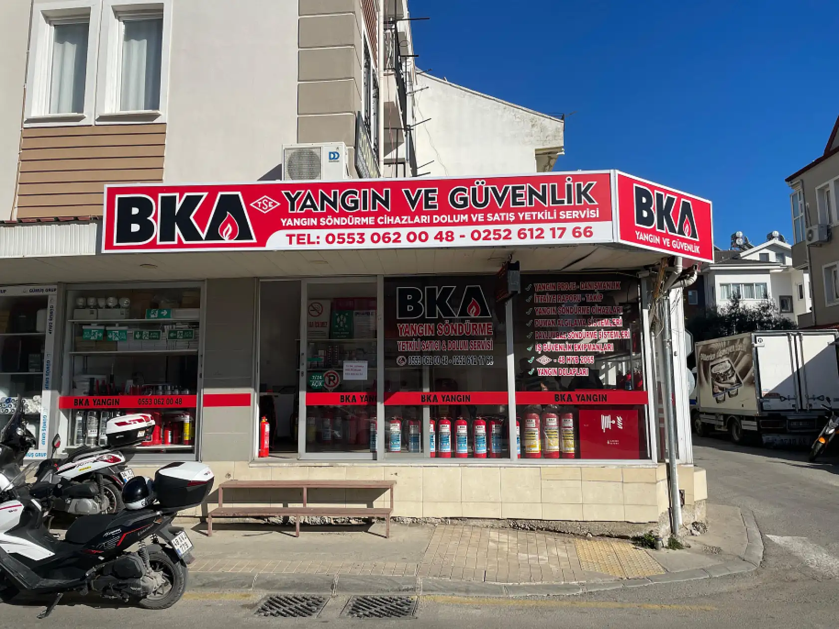 BKA Yangın Güvenlik Sistemleri'nden Fethiye'deki işletmelere destek