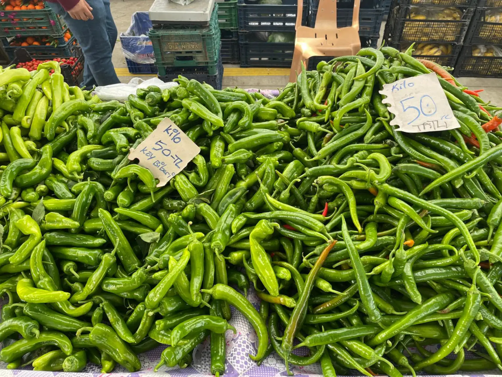 Fethiye'de Patlangıç Perşembe Pazarı'nda güncel fiyatlar