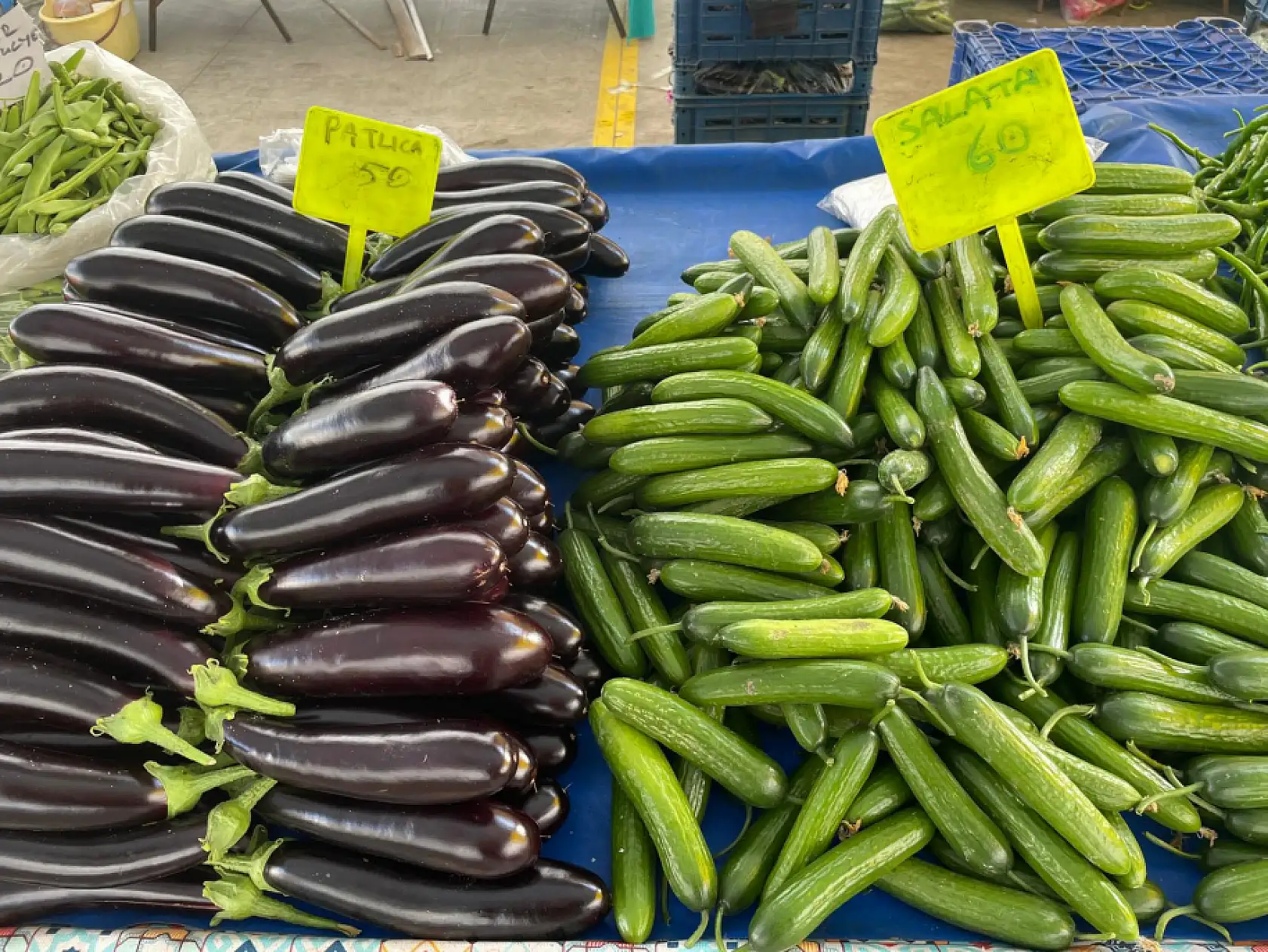 Fethiye'de Patlangıç Perşembe Pazarı'nda güncel fiyatlar