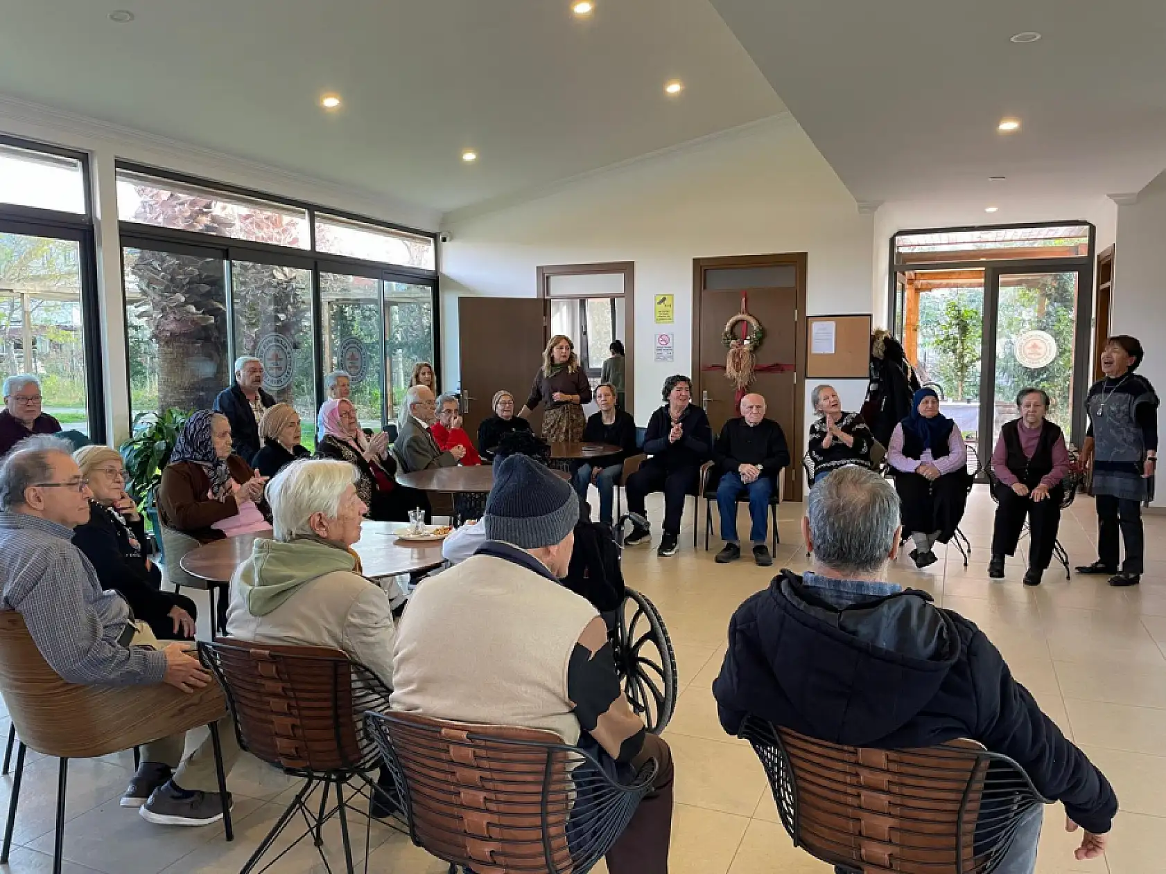 Fethiye Alzheimer Derneği'nde müzik dolu anlar