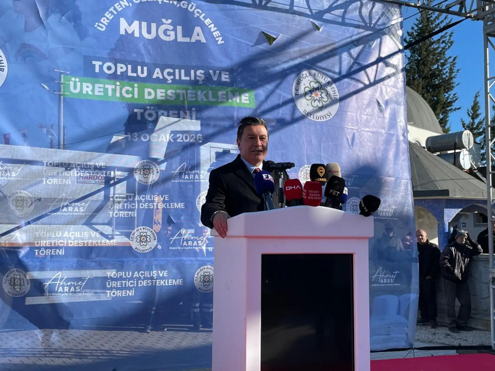 Muğla Büyükşehir'den Seydikemer'de toplu açılış: yapımı tamamlanan yatırımlar hizmete girdi