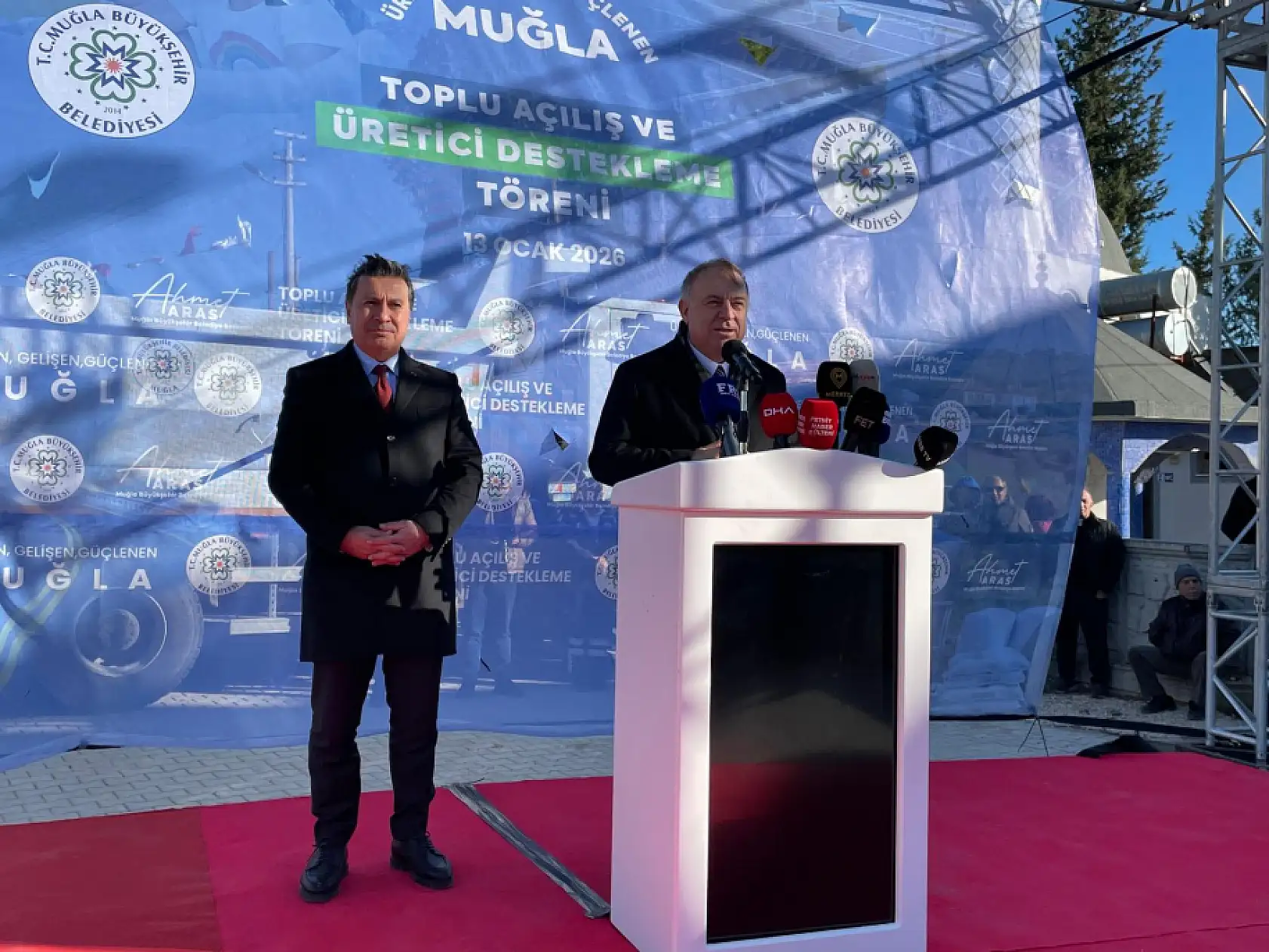 Muğla Büyükşehir'den Seydikemer'de toplu açılış: yapımı tamamlanan yatırımlar hizmete girdi