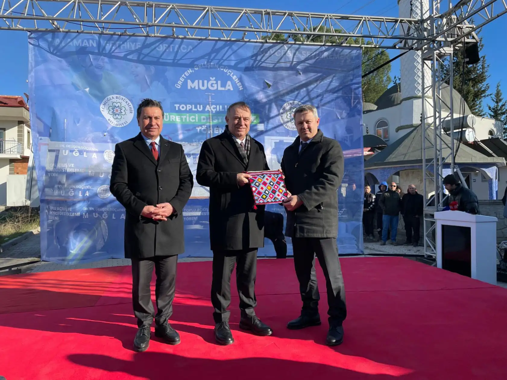 Muğla Büyükşehir'den Seydikemer'de toplu açılış: yapımı tamamlanan yatırımlar hizmete girdi