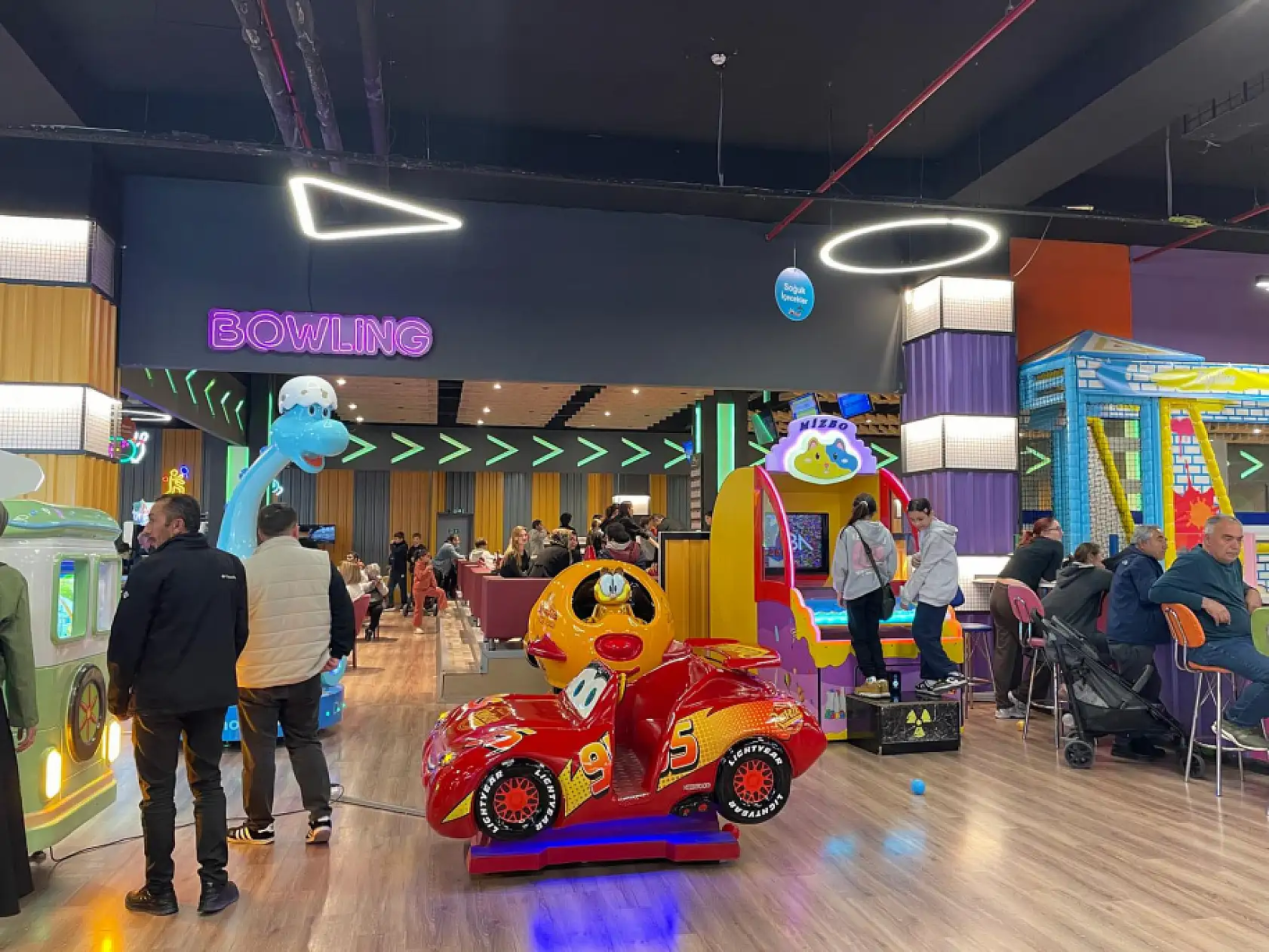 Fethiye'de sömestr tatilinin ilk gününde oyun alanları doldu