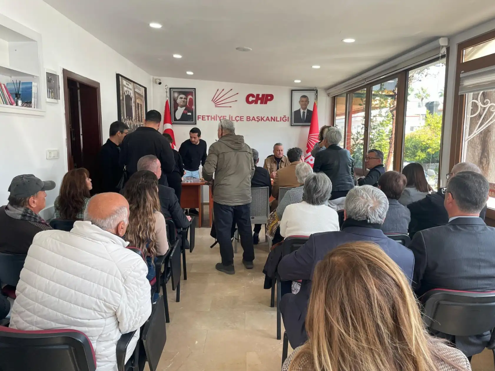 CHP Muğla Milletvekili Süreyya Öneş Derici'den CHP Fethiye İlçe Örgütü'ne ziyaret