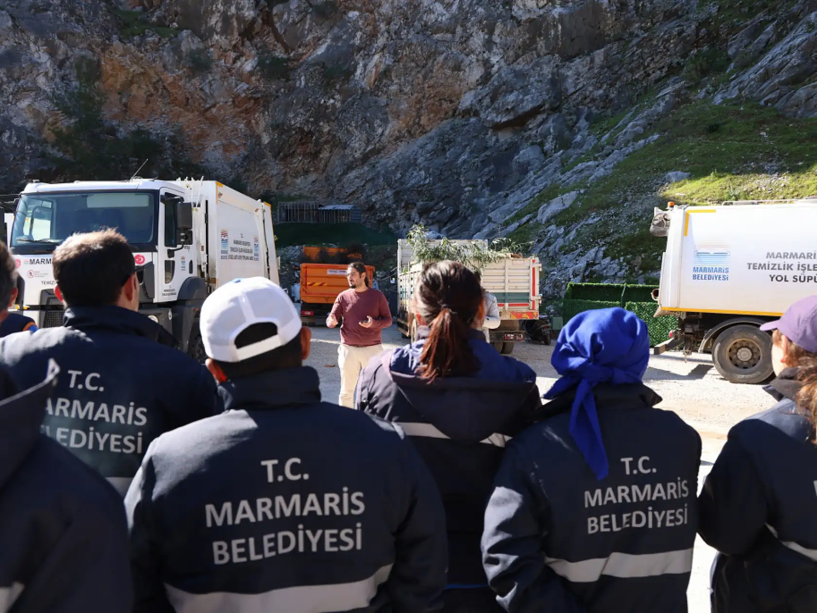 Marmaris Belediyesi personeline iş güvenliği eğitimi