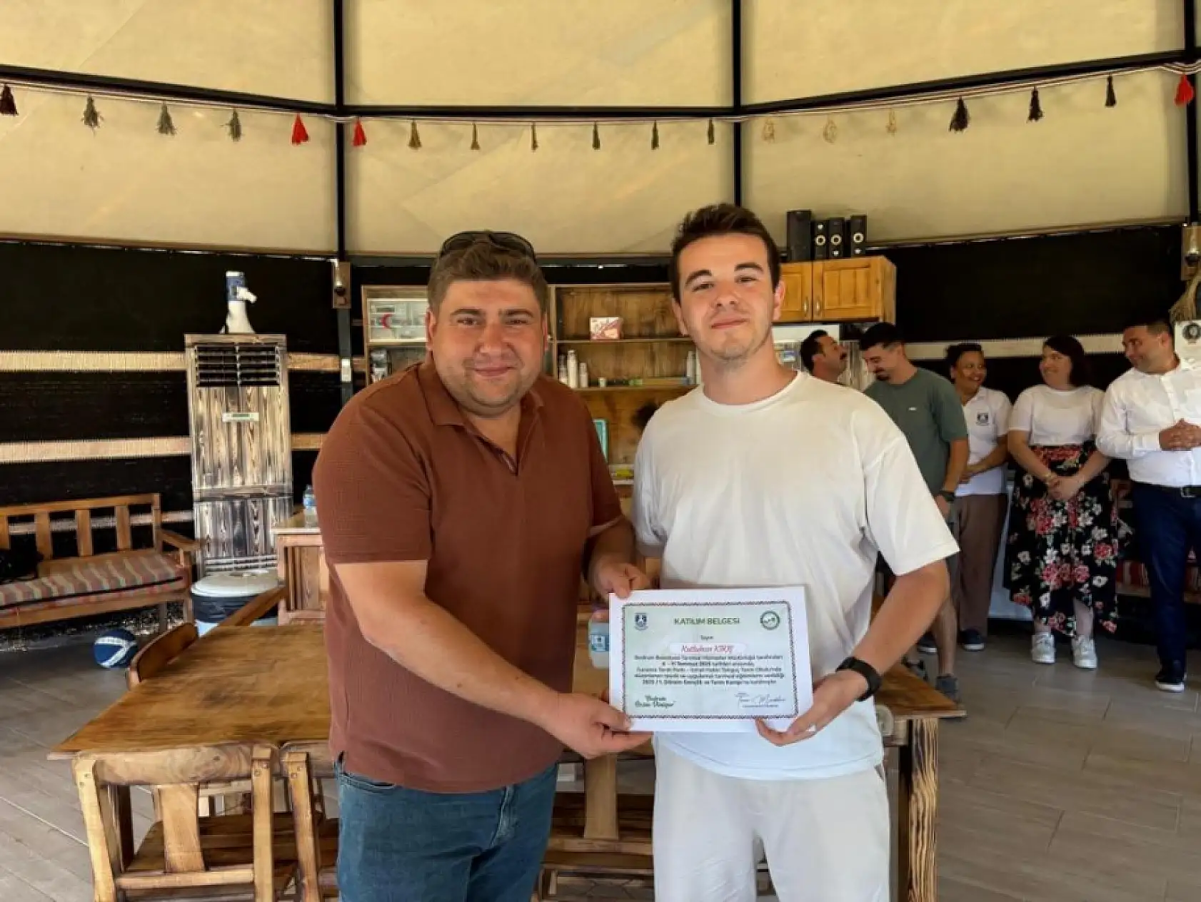 Bodrum'da Gençlik ve Tarım Kampı'nın İlk Dönemi Tamamlandı