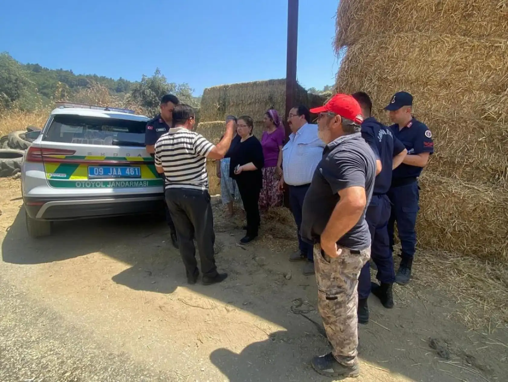 Aydın Germencik'teki orman yangını kontrol altına alındı