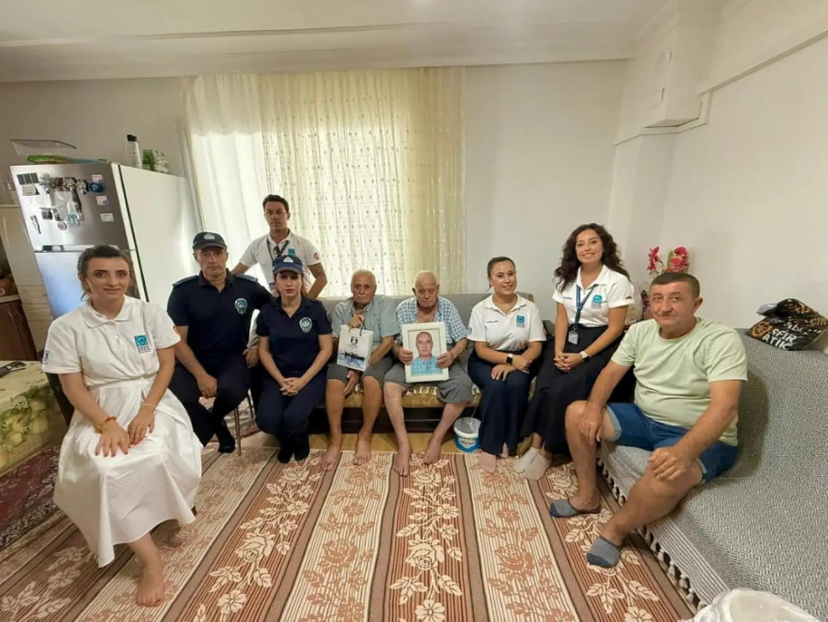 Bodrum Belediyesi'nden Vefat Eden Zabıta Personellerinin Ailelerine Anlamlı Ziyaret