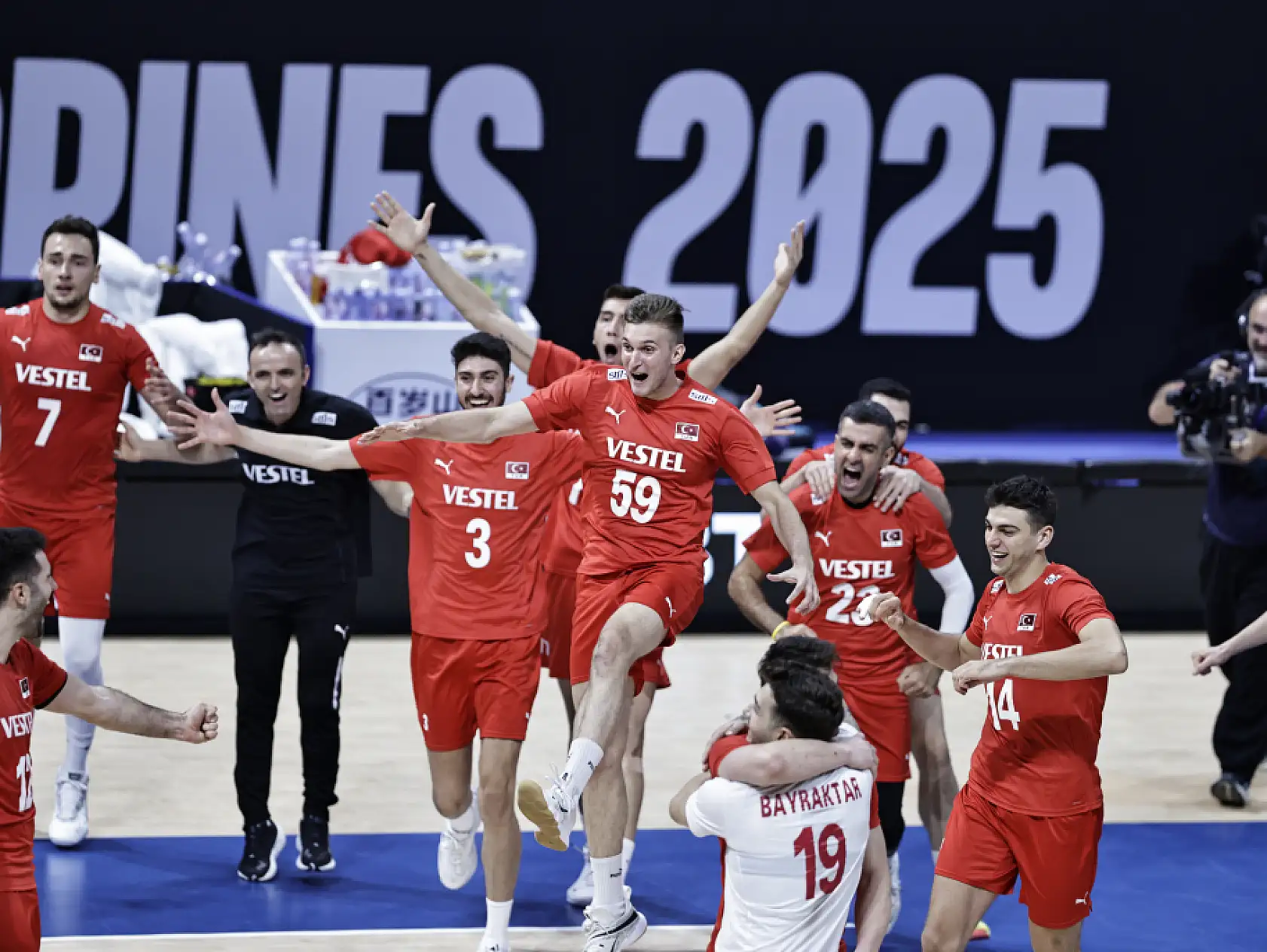 A Milli Erkek Voleybol Takımı, Dünya Şampiyonası'nda ilk kez çeyrek finalde
