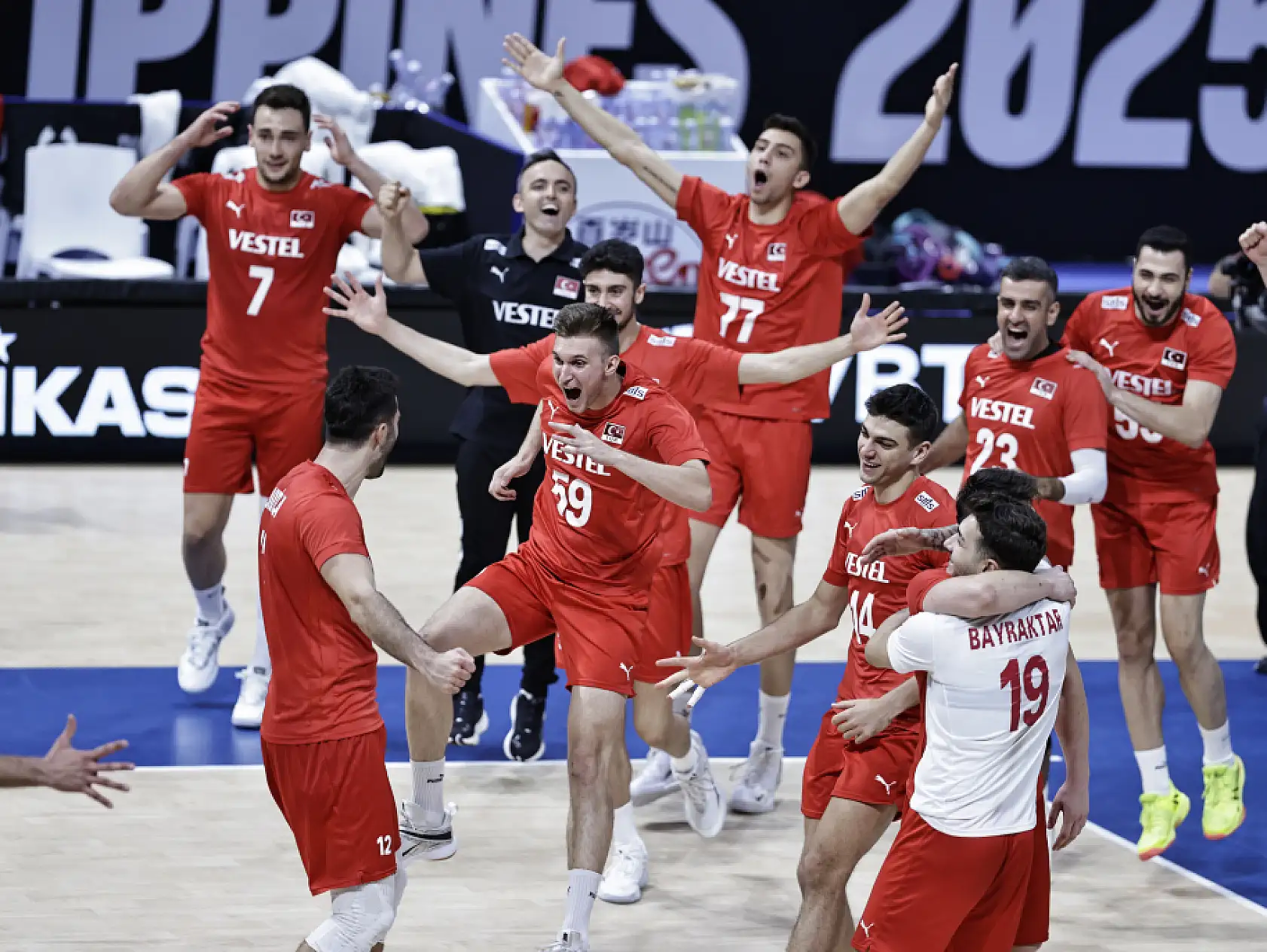 A Milli Erkek Voleybol Takımı, Dünya Şampiyonası'nda ilk kez çeyrek finalde
