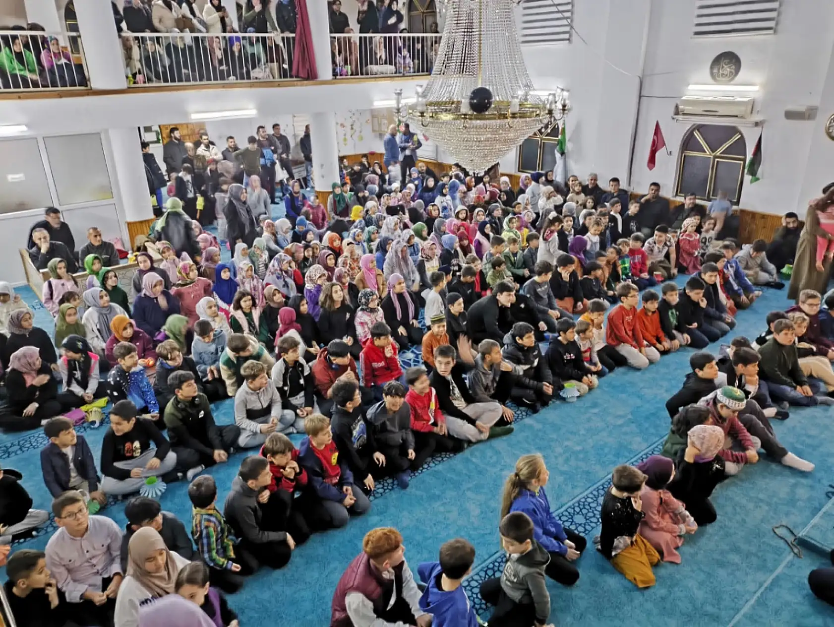 Seydikemer Gürpınar Camii'nde cami-çocuk buluşması gerçekleştirildi