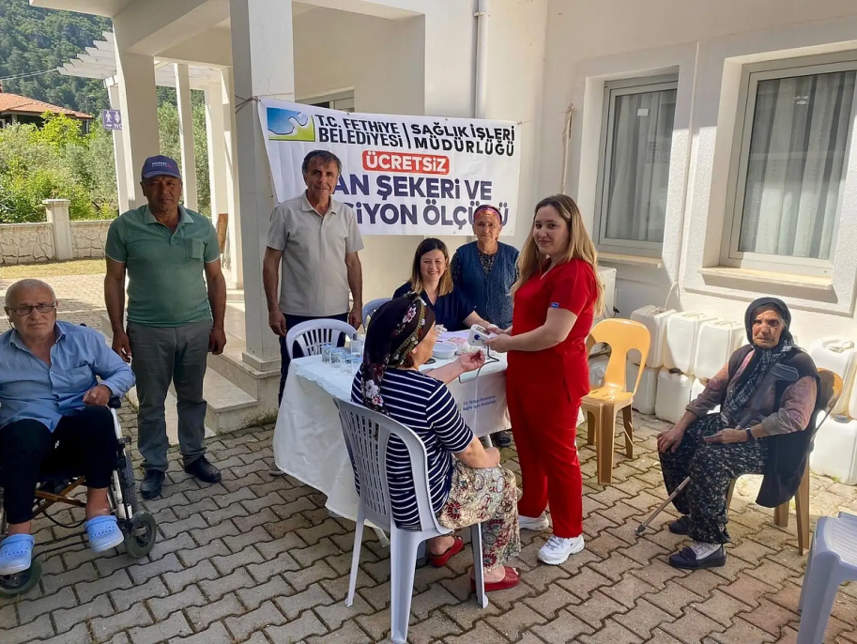 Fethiye Belediyesi'nden 41 Mahallede Ücretsiz Sağlık Taraması: 1841 Kişiye Ulaşıldı