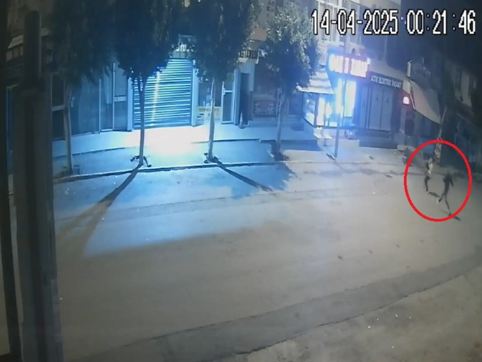 İşe gitmek için babasıyla servis bekleyen genç kadın dehşeti yaşadı