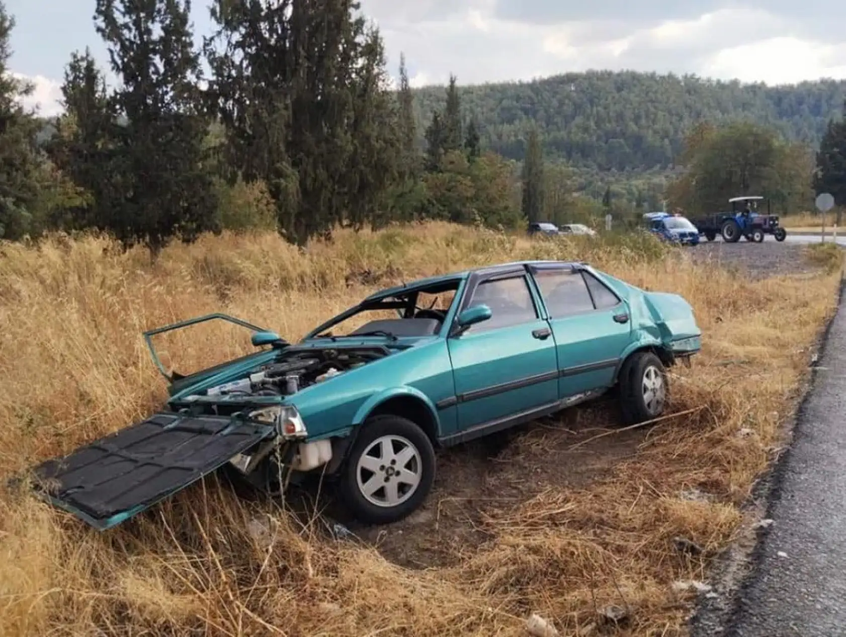 Yatağan-Milas karayolunda kaza: 1 ölü 4 yaralı