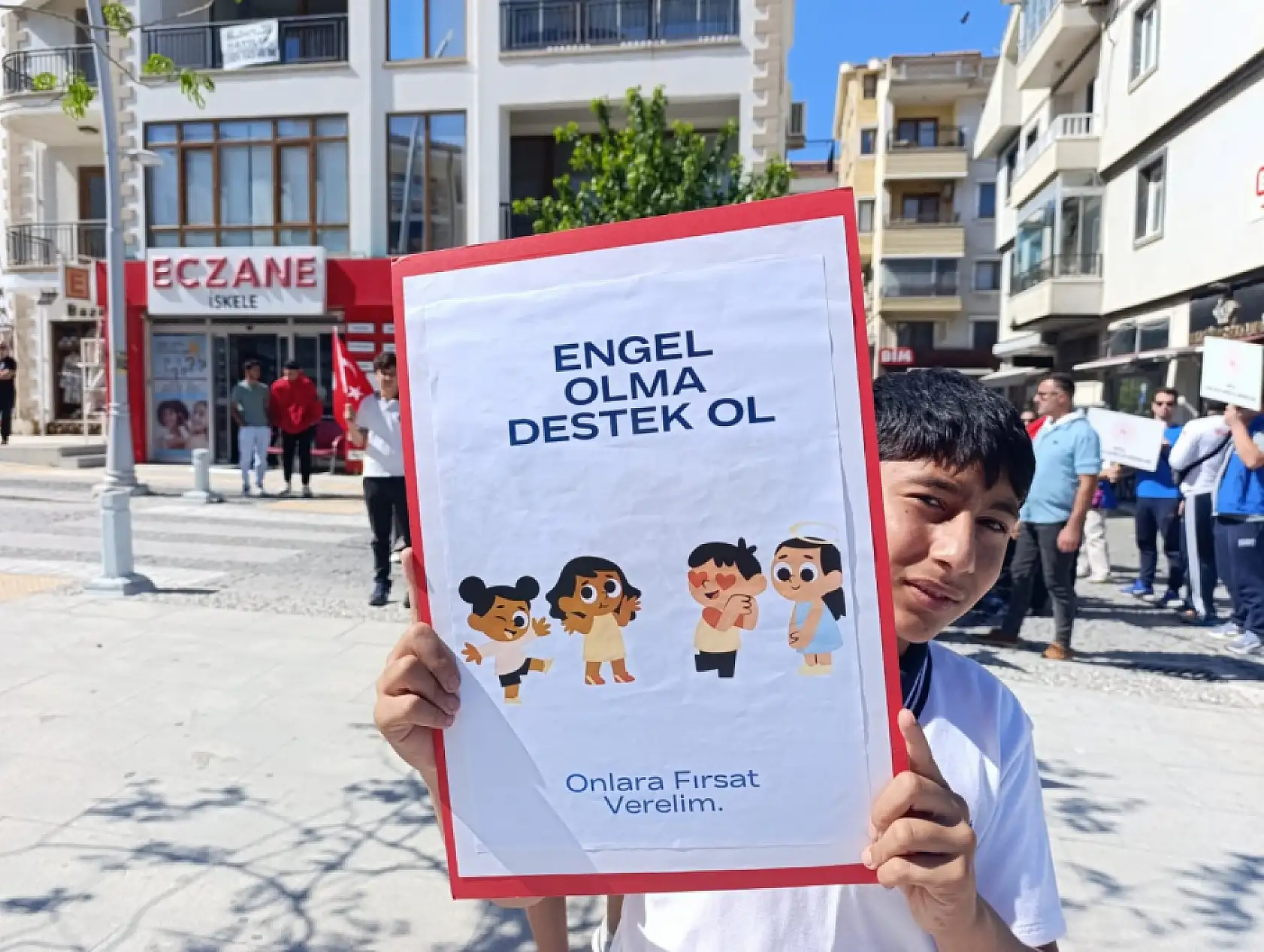 Datça'da Engelliler Haftası yürüyüş ile başladı