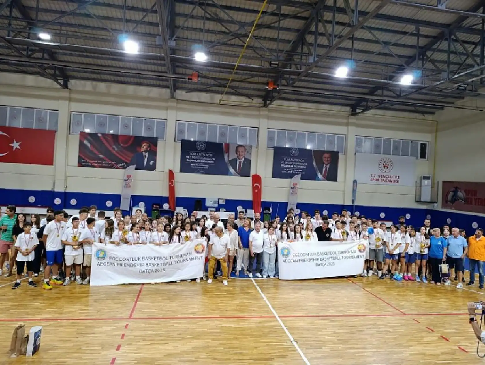 Ege Dostluk Basketbol Turnuvası sona erdi