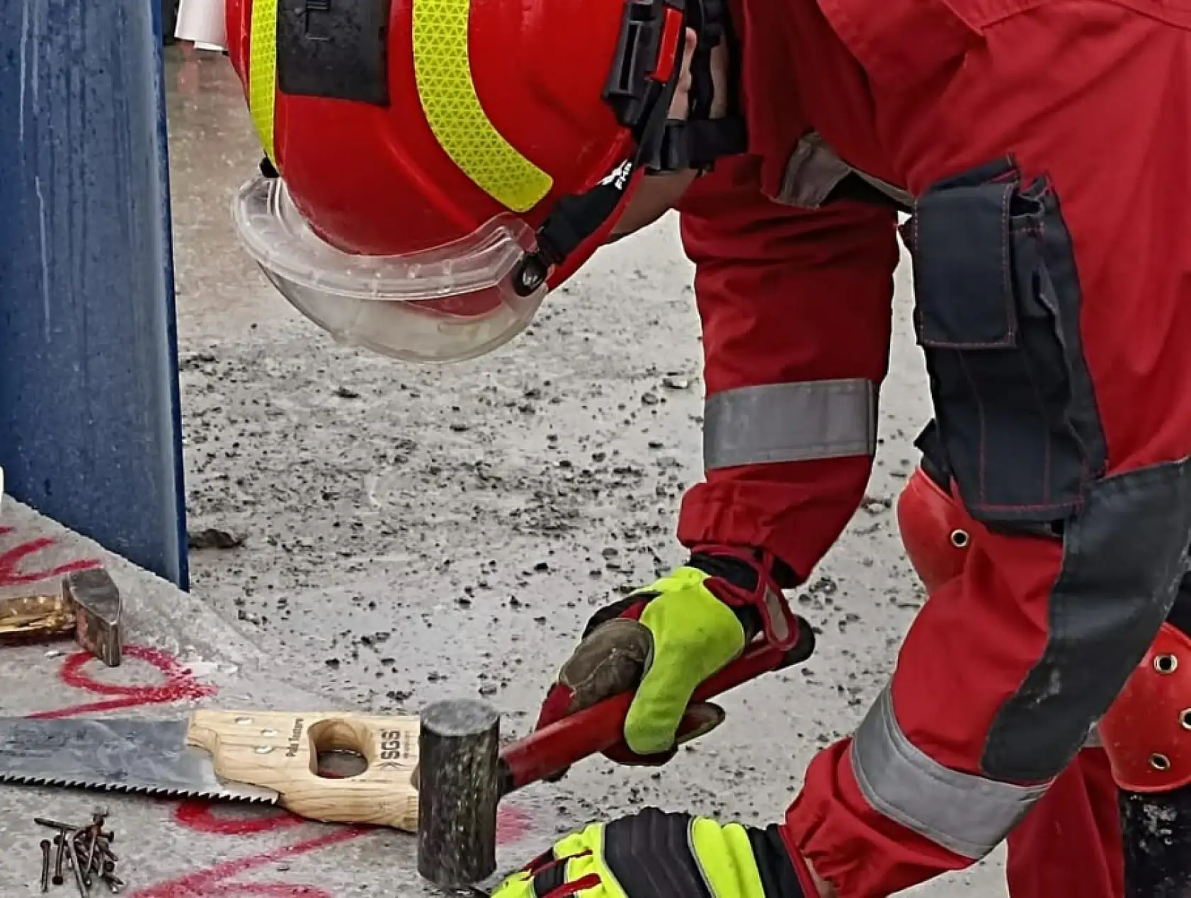 Muğla AFAD'dan itfaiye personeline deprem eğitimi