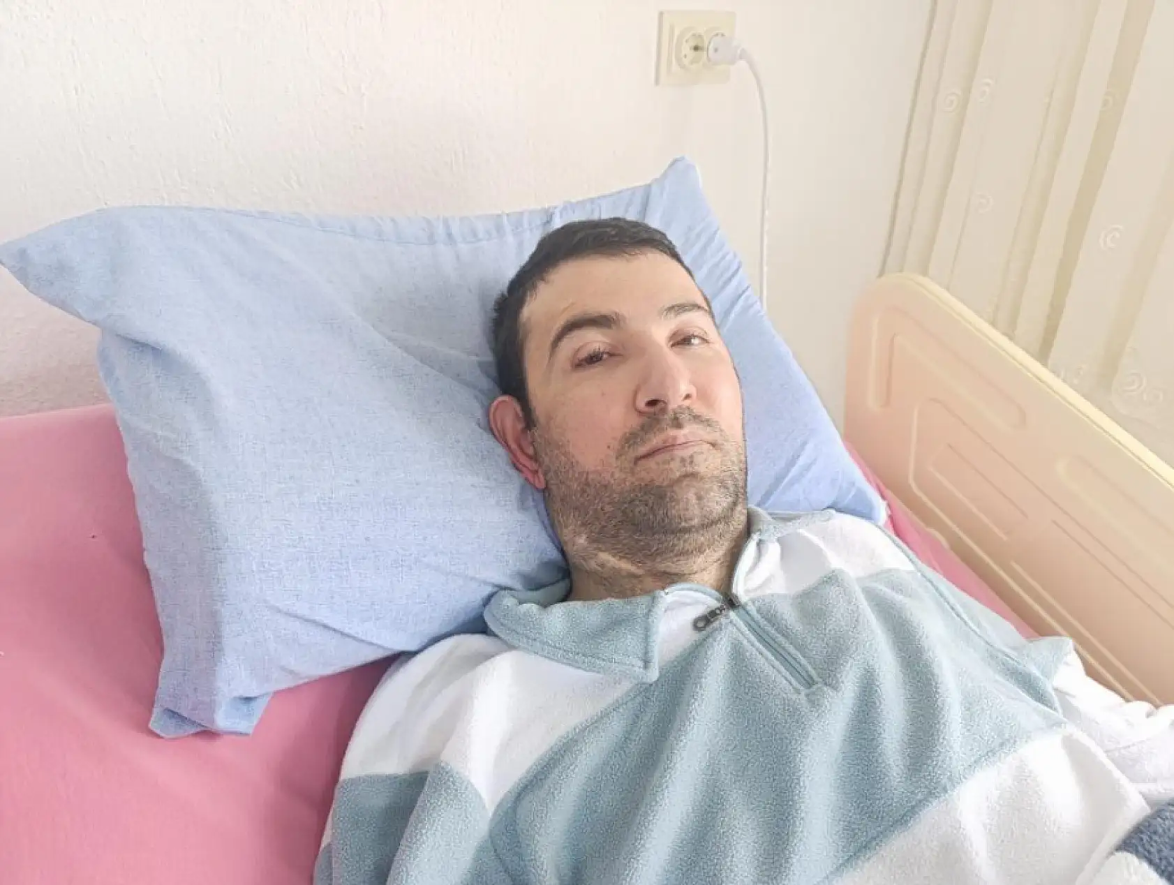 Ömrünün yarısını yatağa bağlı geçiren 39 yaşındaki genç adamdan ibretlik sözler