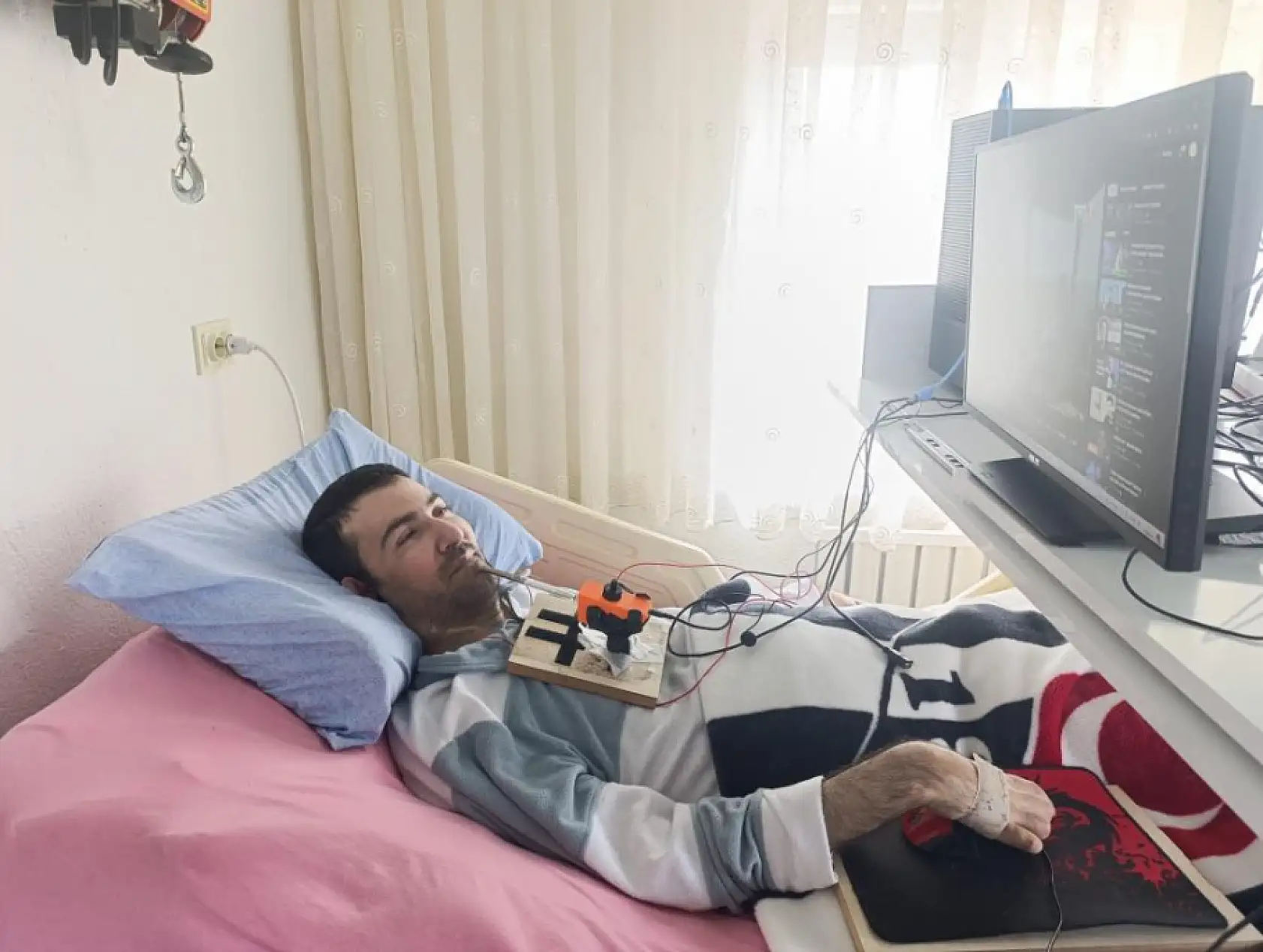 Ömrünün yarısını yatağa bağlı geçiren 39 yaşındaki genç adamdan ibretlik sözler