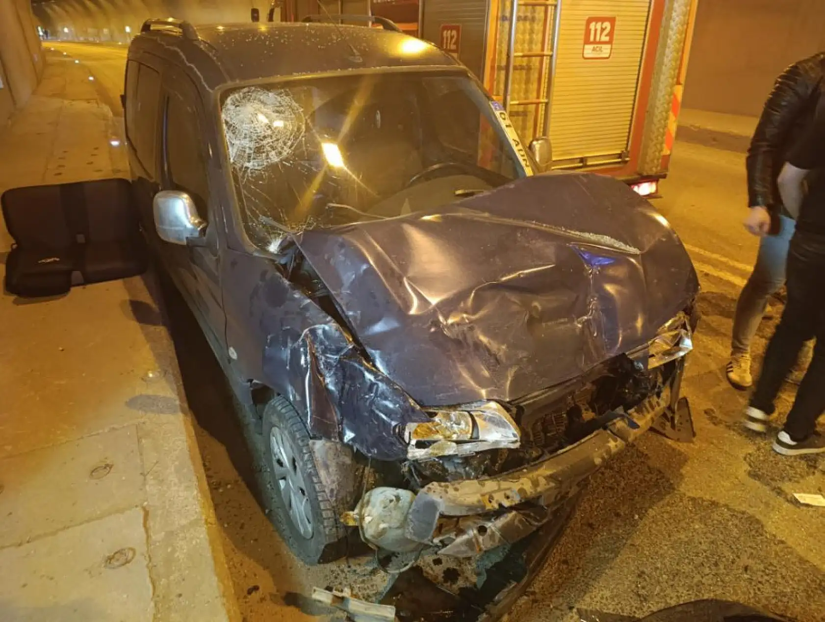 Tünelde korkunç anlar! Sürücü kaçtı, çocuklar yaralandı!