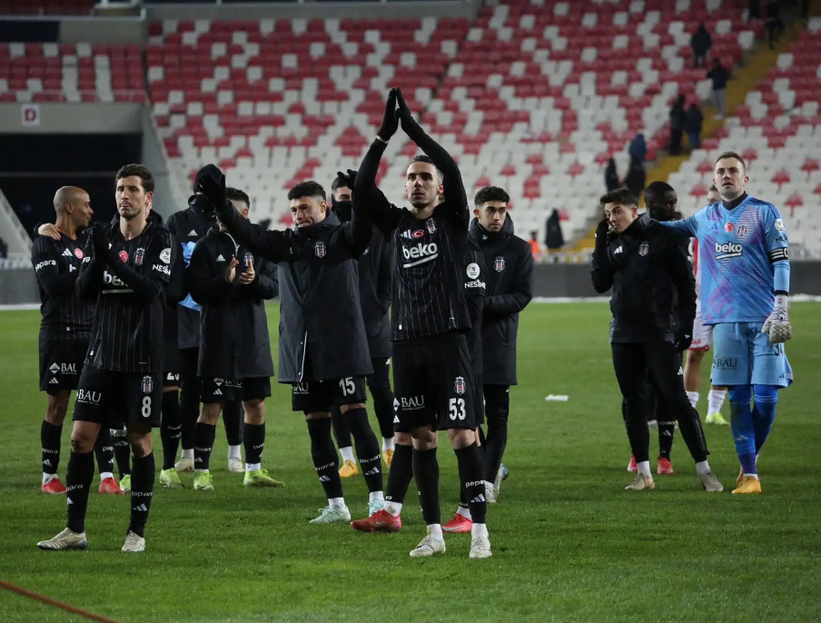 Trendyol Süper Lig: Sivasspor: 0 - Beşiktaş: 2