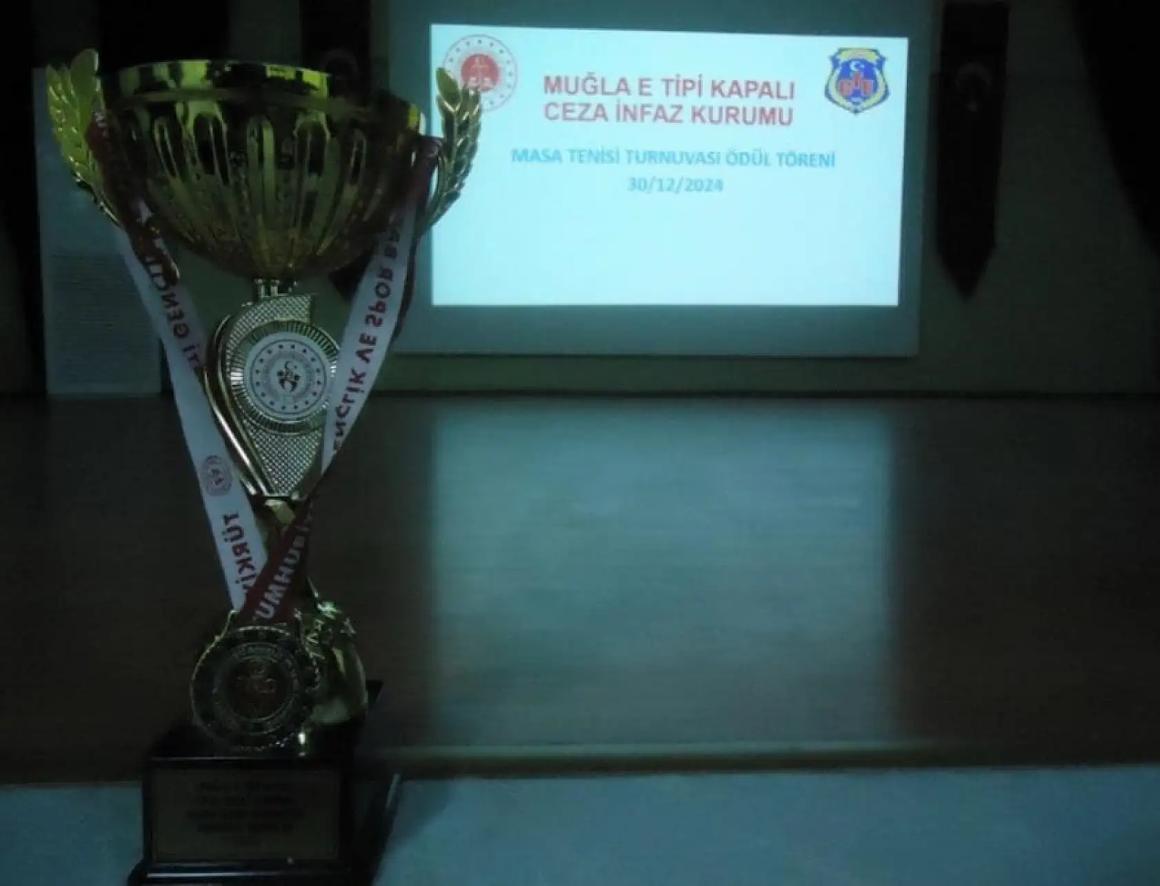 Muğla Cezaevinde masa tenisi turnuvası heyecanı yaşandı