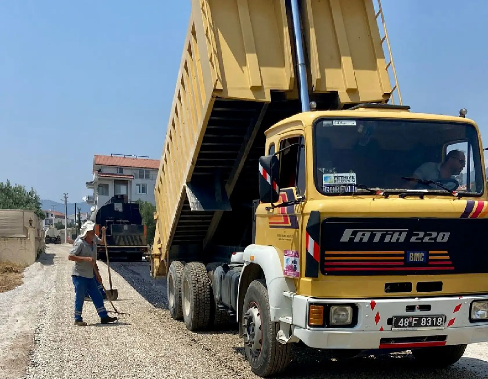 Fethiye Belediyesi'nden yoğun mesai