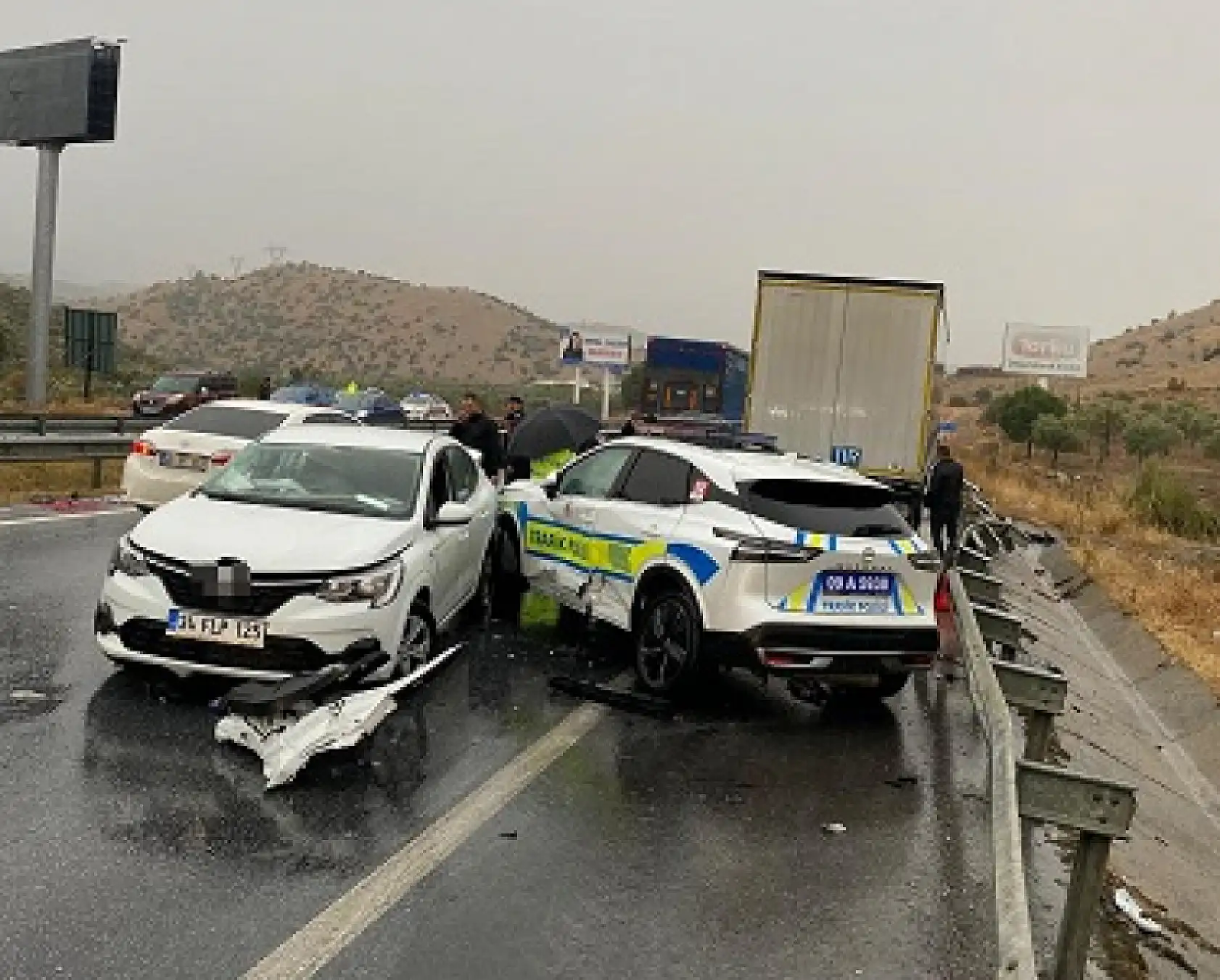 Aydın-Muğla Karayolu'nda zincirleme kaza: 5 yaralı