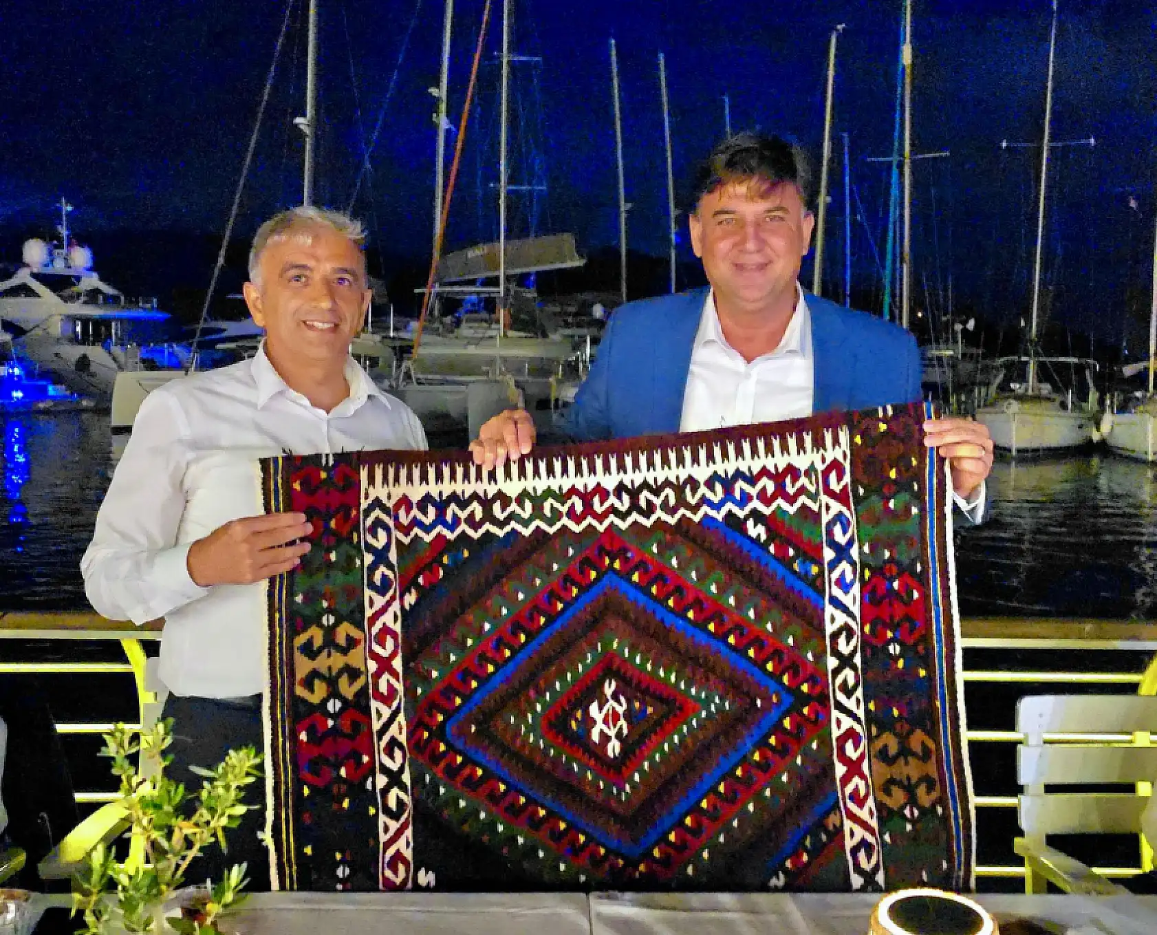 Adalet Komisyonu Başkanı Ungan'a veda yemeği