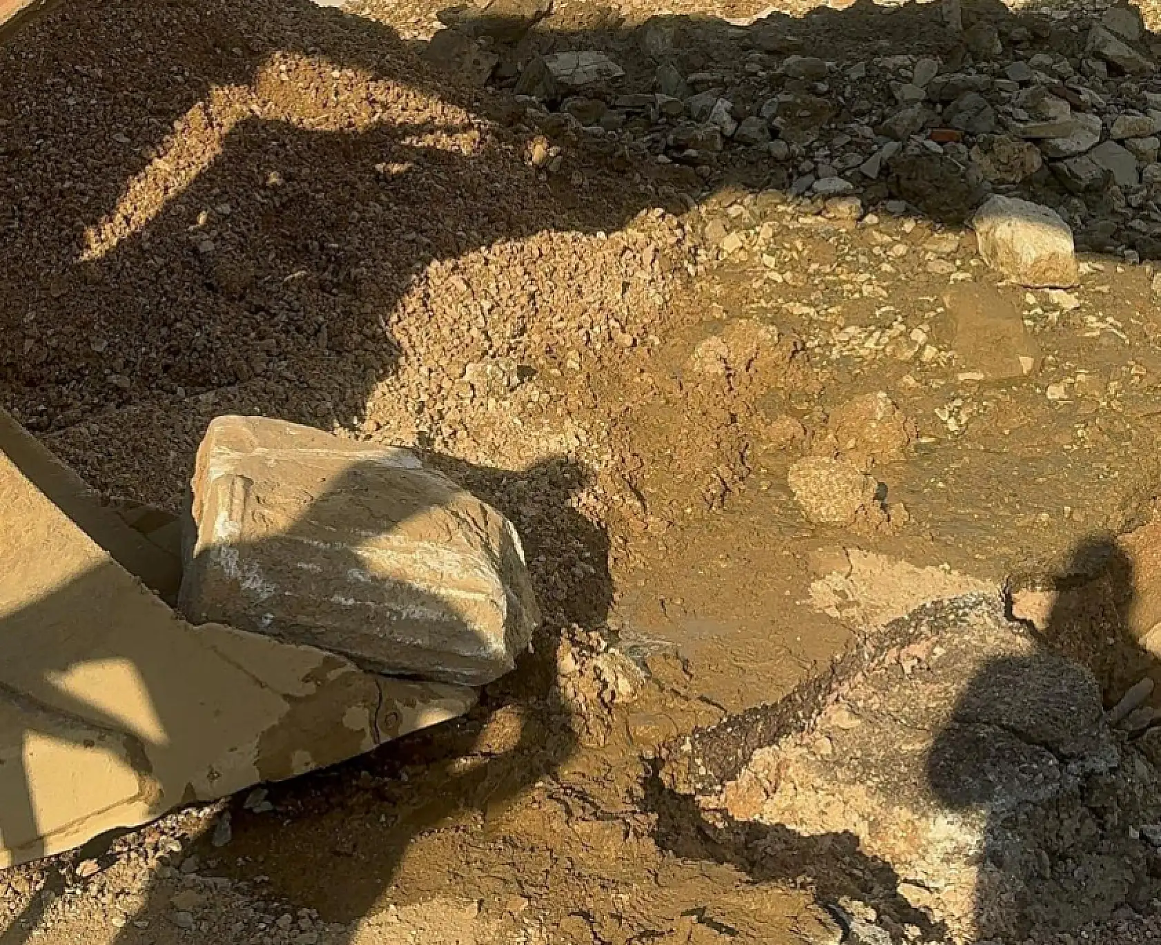 7 metreden Bizans sütunu çıktı