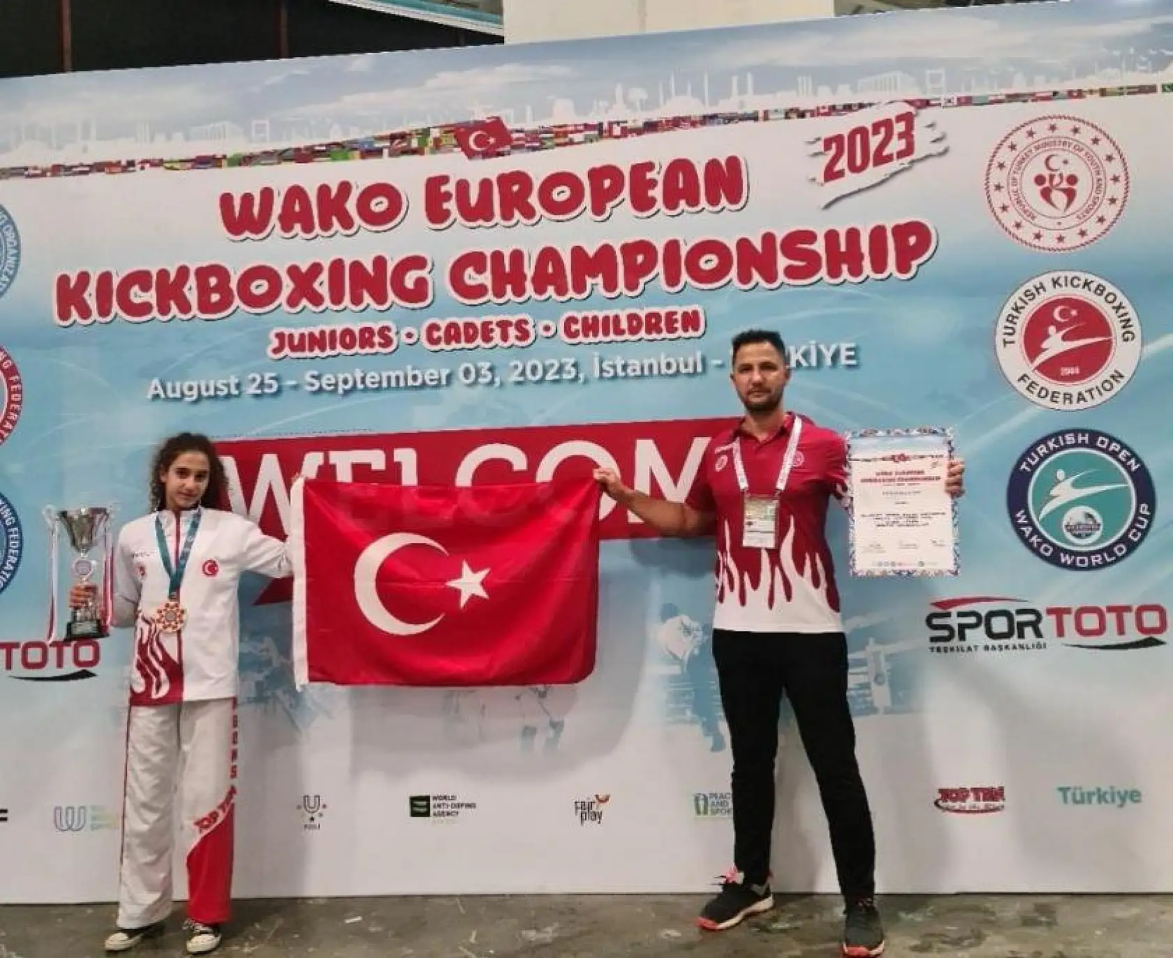 Şampiyon babanın şampiyon kızları