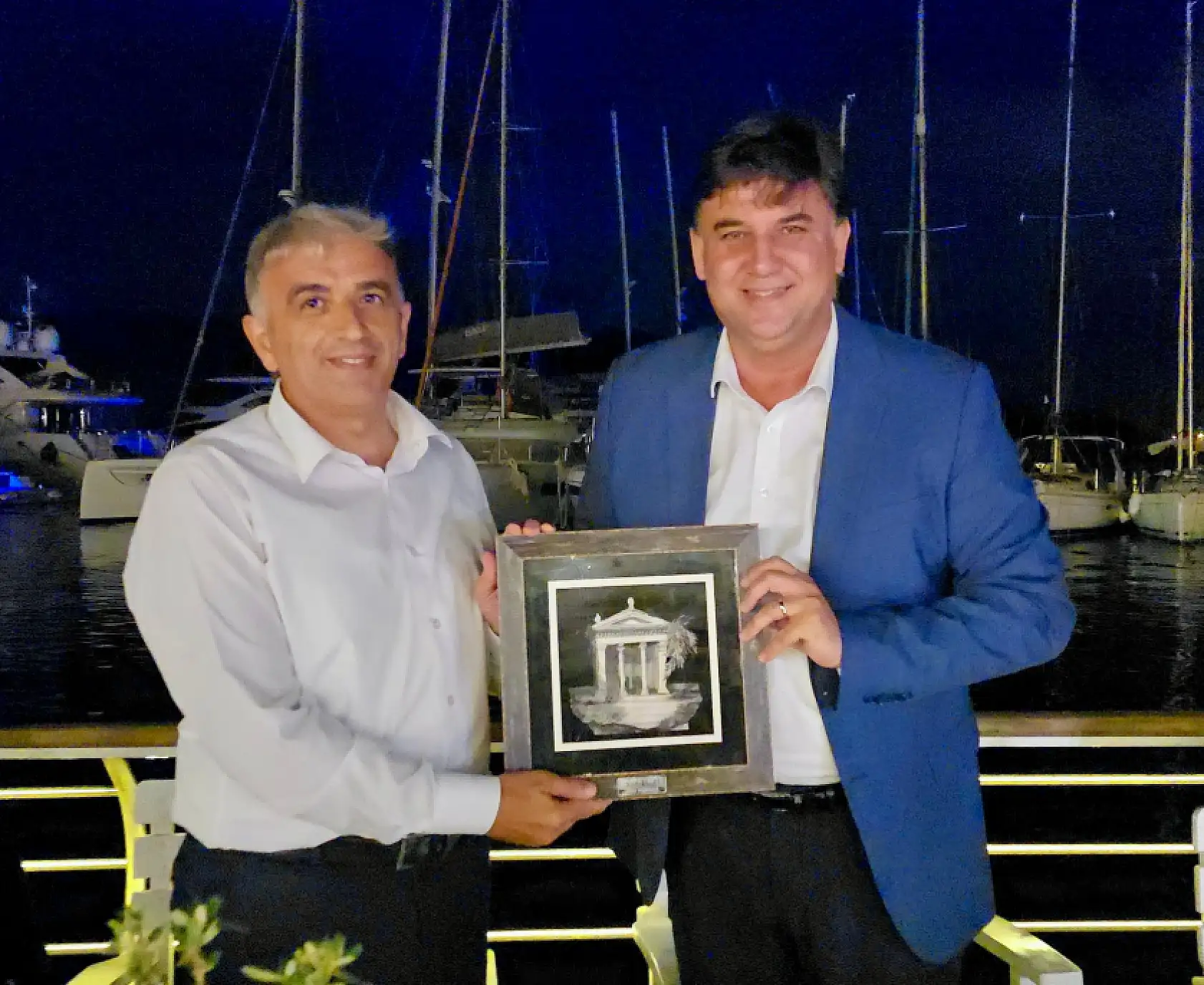 Adalet Komisyonu Başkanı Ungan'a veda yemeği