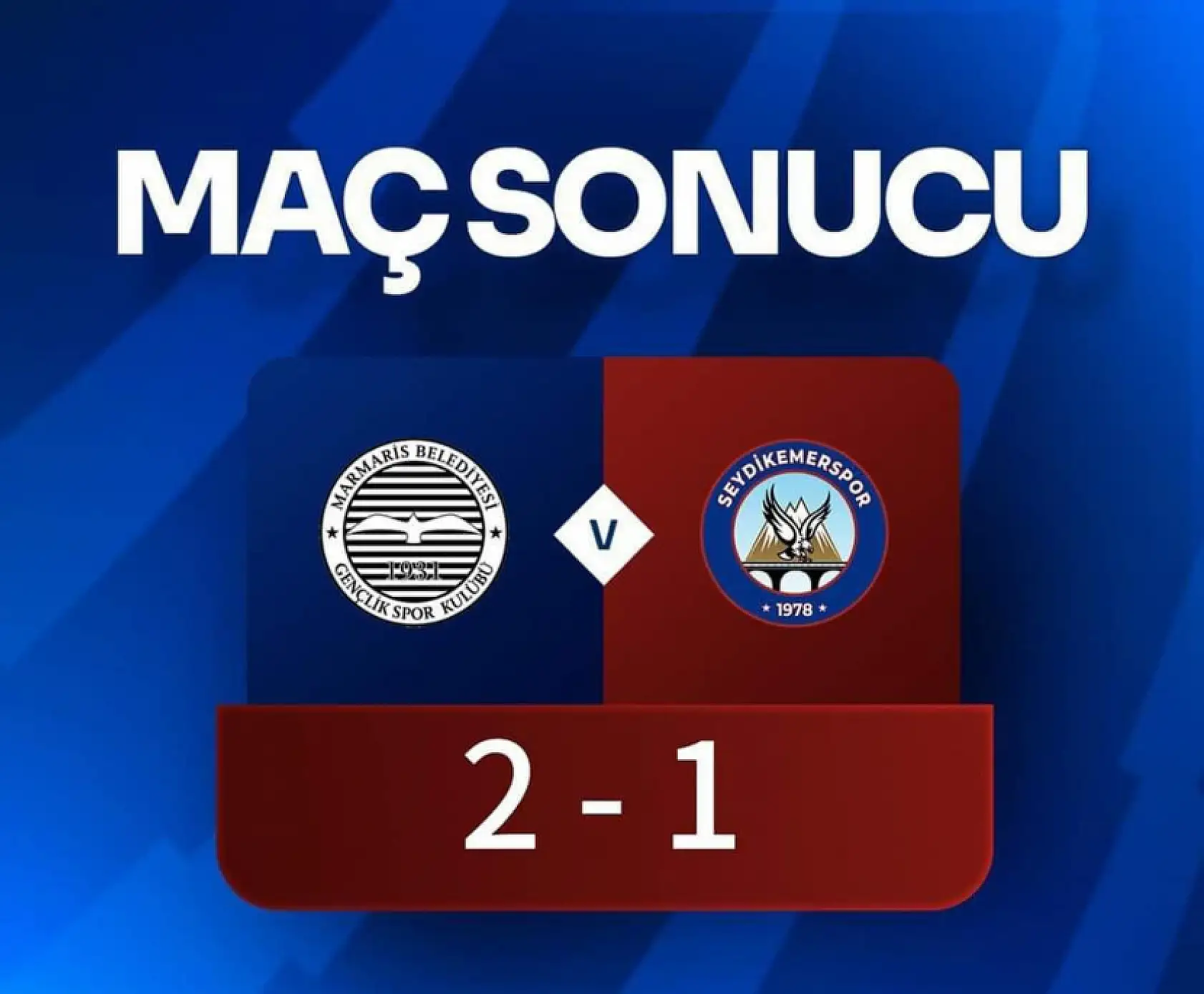 Seydikemerspor ilk mağlubiyetini aldı