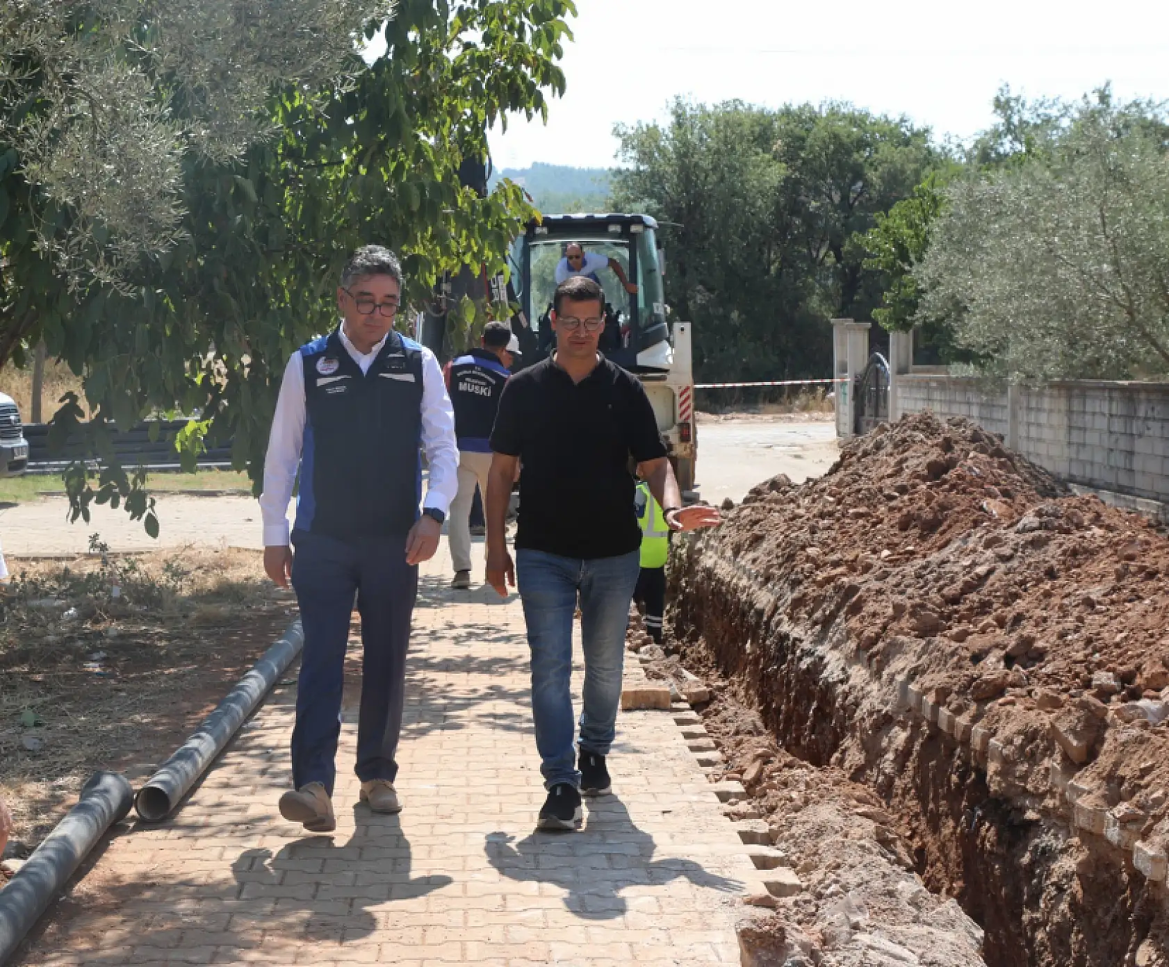 Muğla Büyükşehir Menteşe Merkez, Yeniköy ve Kötekli'de ki Su Sorununu Çözdü