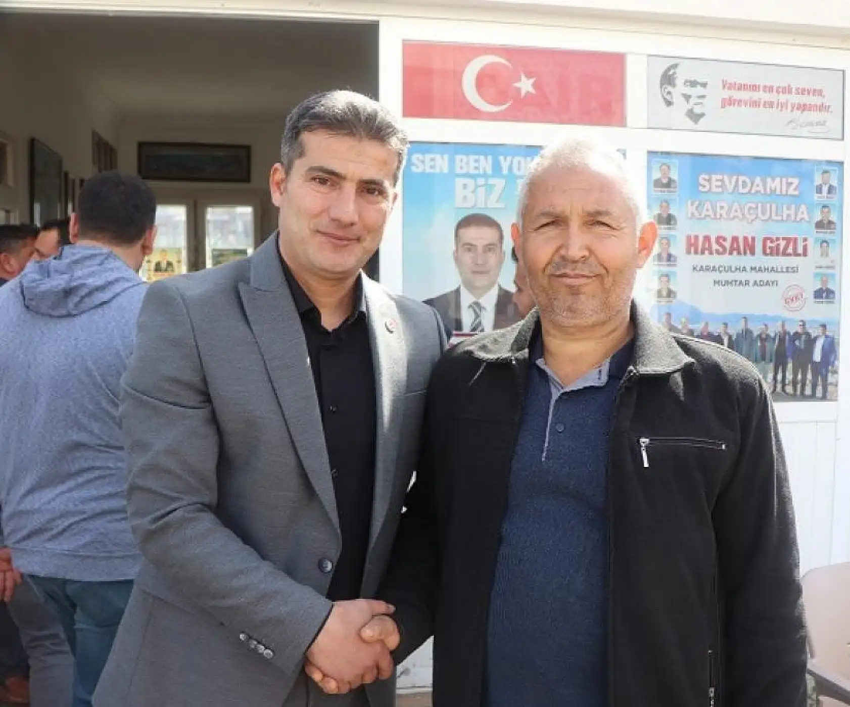 Kökten, Karaçulha Muhtar Adaylarına Başarılar Diledi 