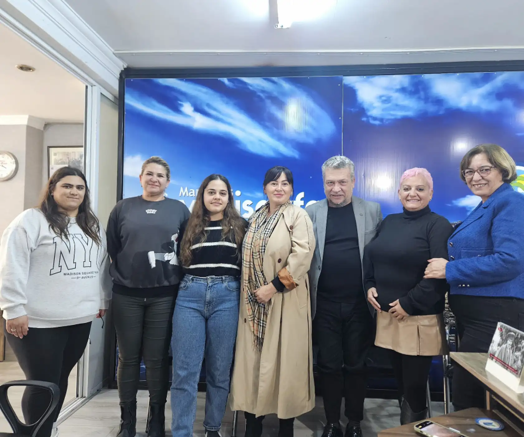 BİK Genel Kurulu Temsilcisi Seda Köktener Marmaris'te gazetecilerle buluştu