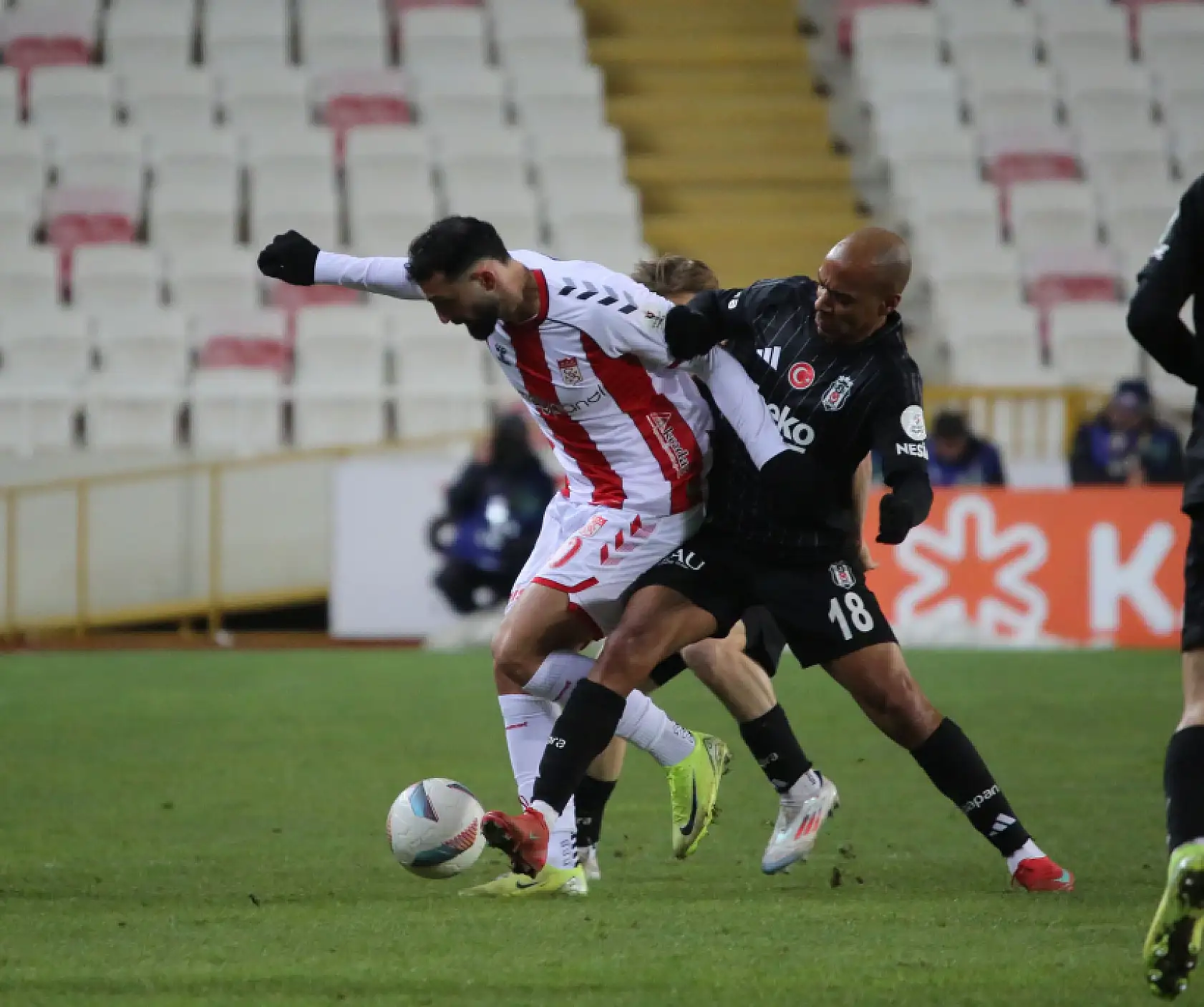 Trendyol Süper Lig: Sivasspor: 0 - Beşiktaş: 2