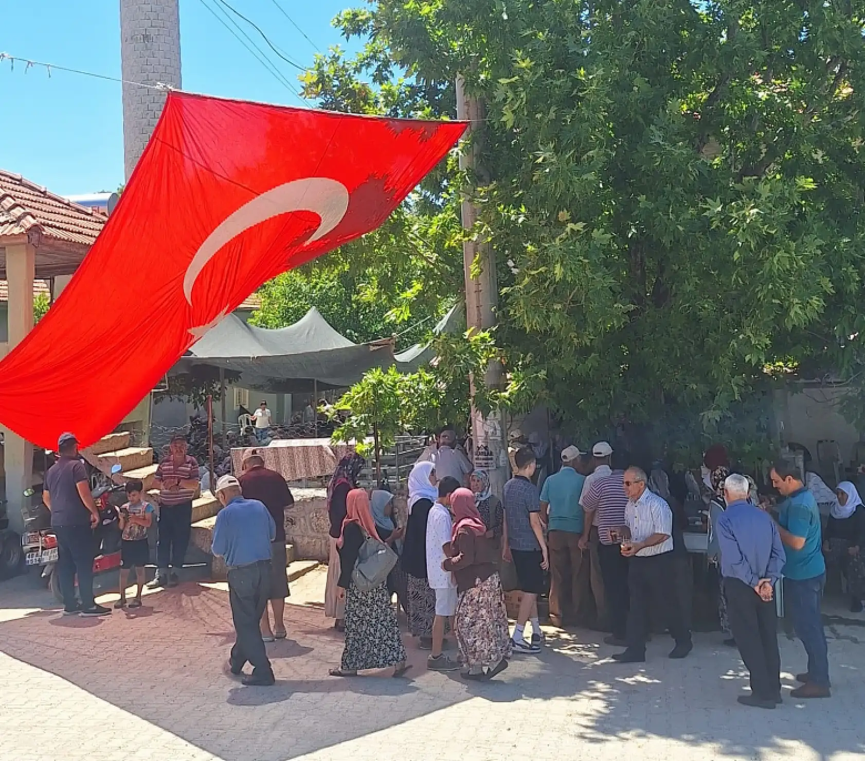 Fethiye Yayla Karaçulha'da Şükür Yemeği