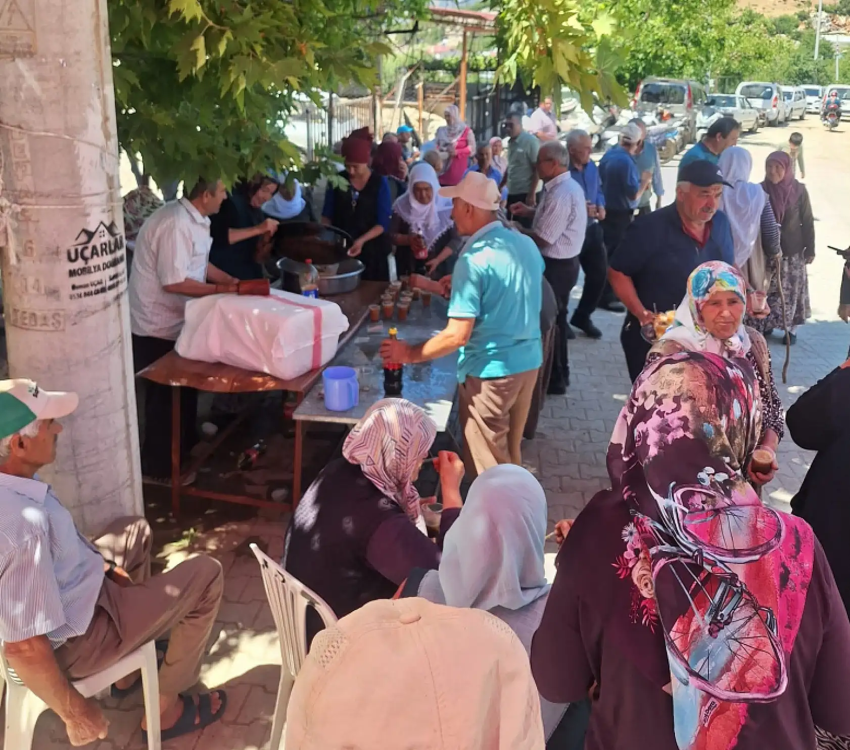 Fethiye Yayla Karaçulha'da Şükür Yemeği