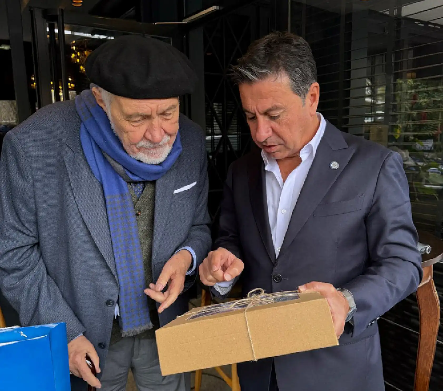 Başkan Aras Tarihçi Ortaylı ile bir araya geldi