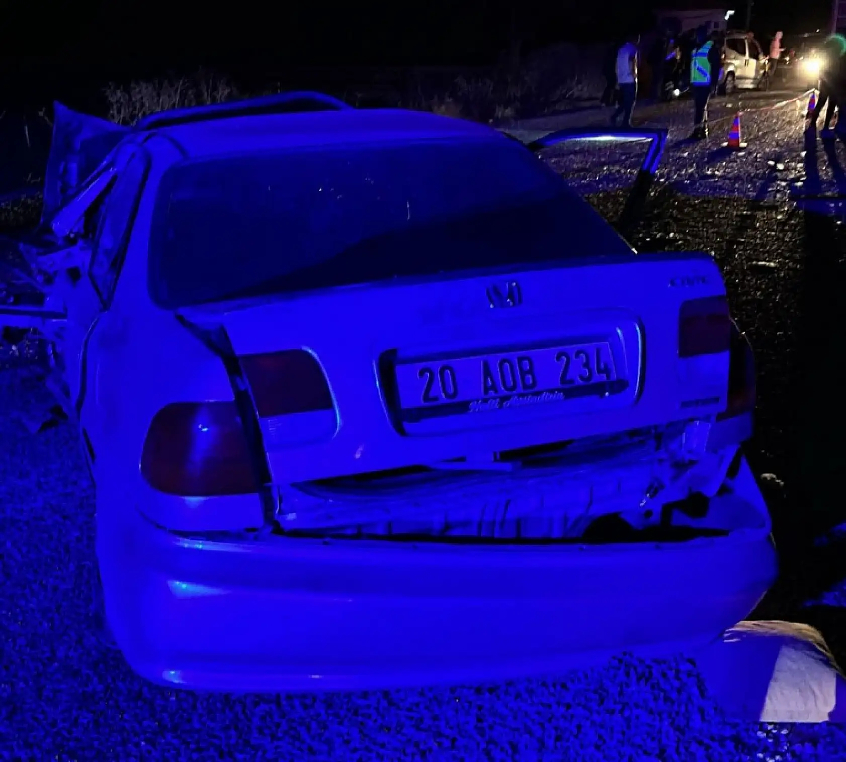 Eve dönüş yolunda trafik kazasında hayatını kaybetti