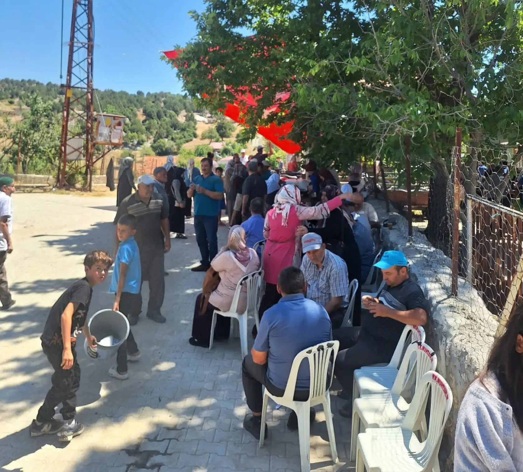 Fethiye Yayla Karaçulha'da Şükür Yemeği