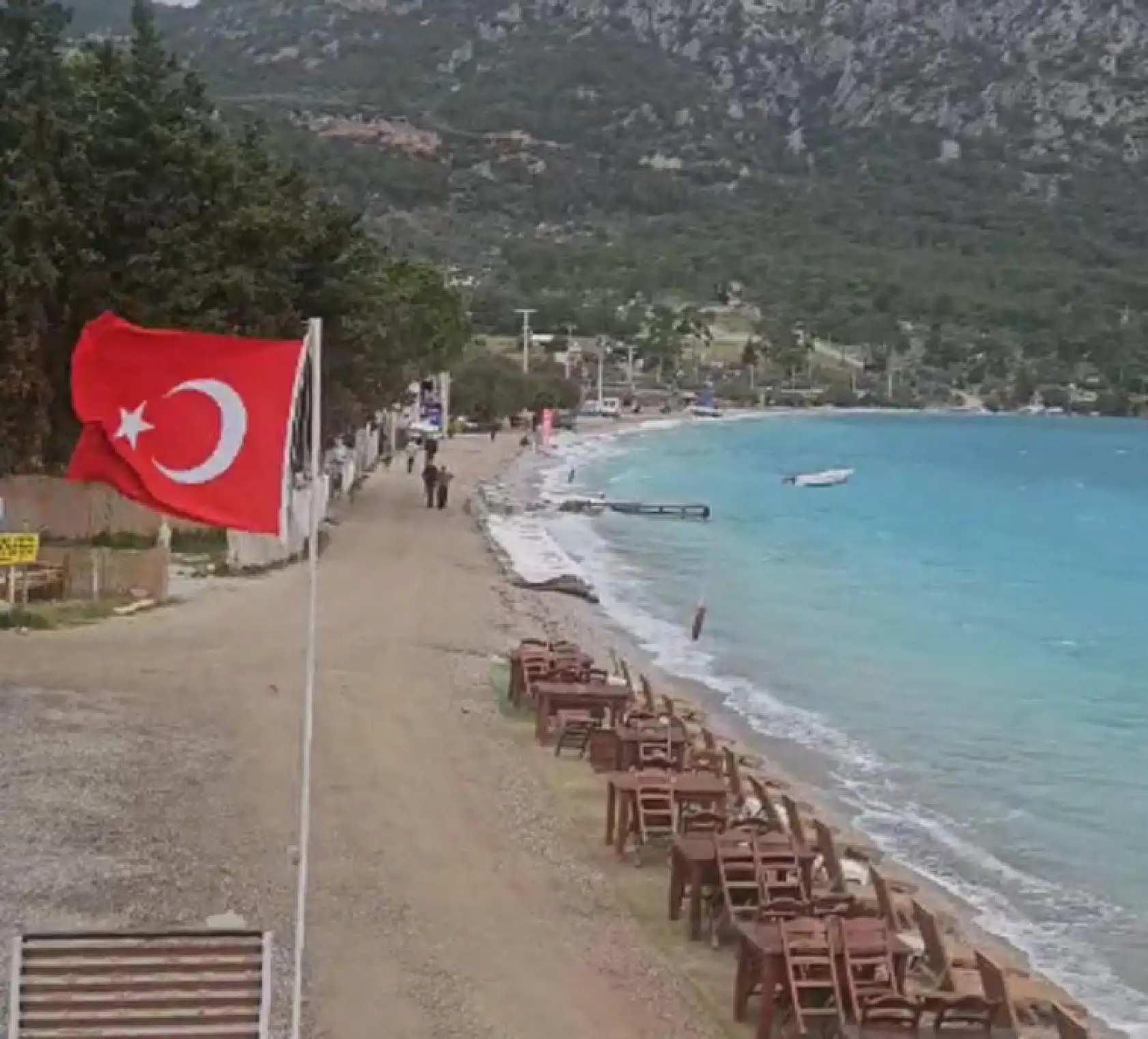 Muğla'da kuvvetli yağış ve fırtına etkili oldu