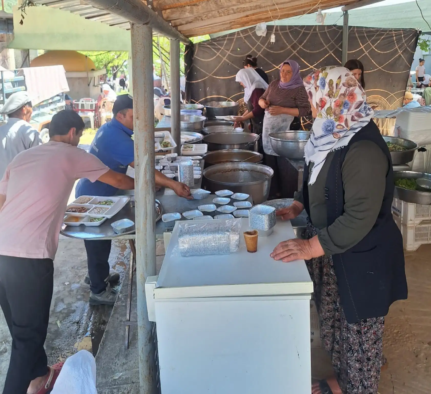 Fethiye Yayla Karaçulha'da Şükür Yemeği