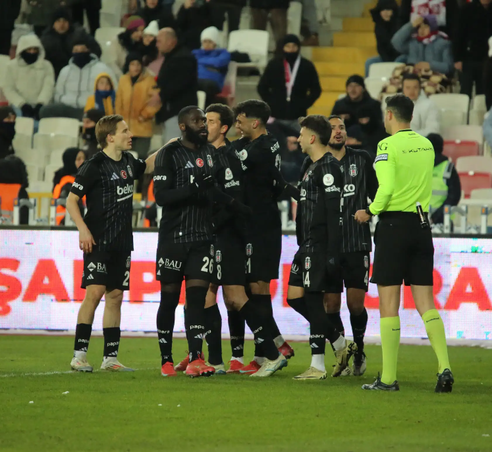 Trendyol Süper Lig: Sivasspor: 0 - Beşiktaş: 2